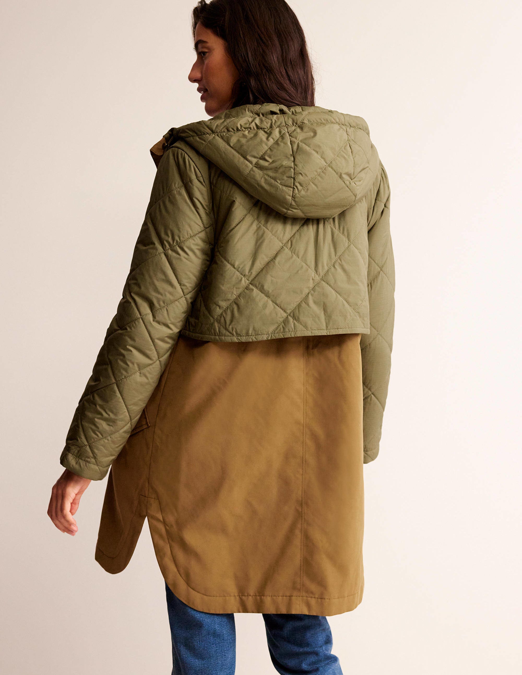 Parka matelassée-Kaki - Image 4