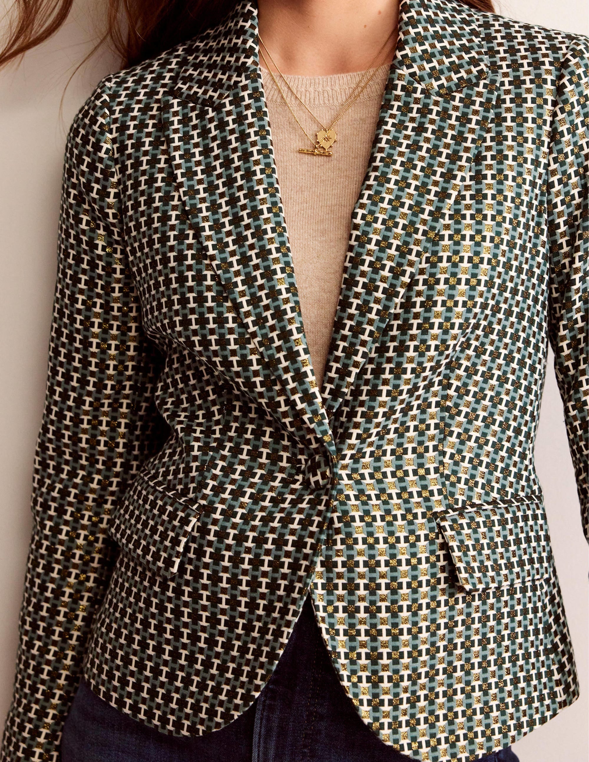 Der Canonbury Jacquard-Blazer-Jacquardmuster - Image 2