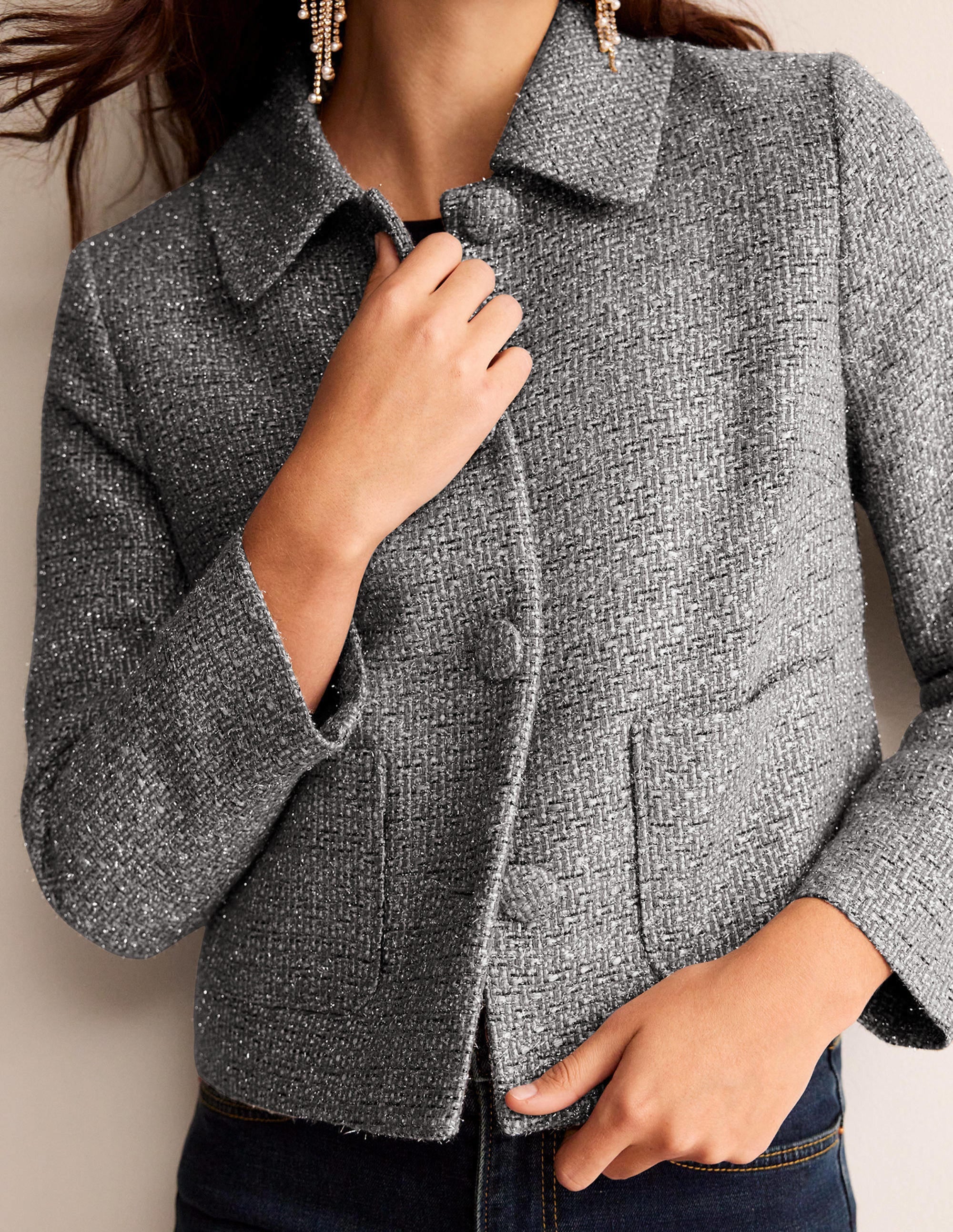 Rye Metallic-Jacke-Silber Metallic - Image 2