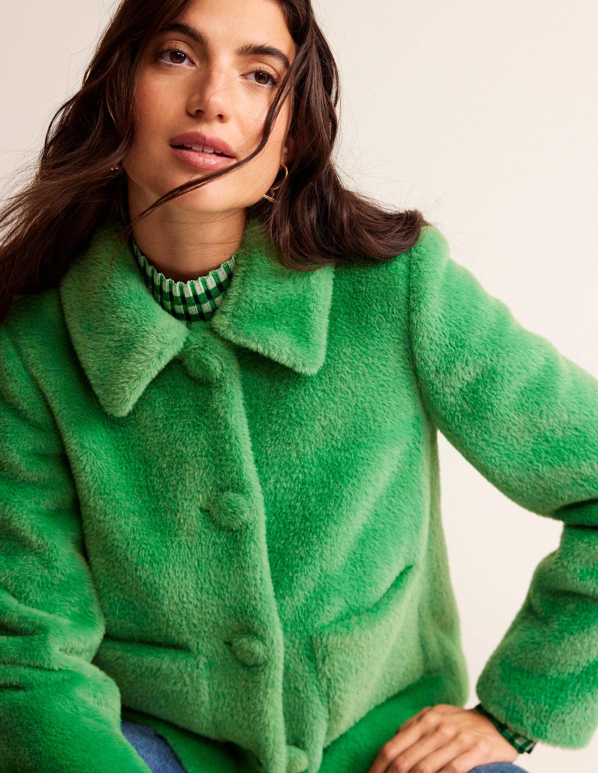York Faux-Fur Coat-Veridian Green-1