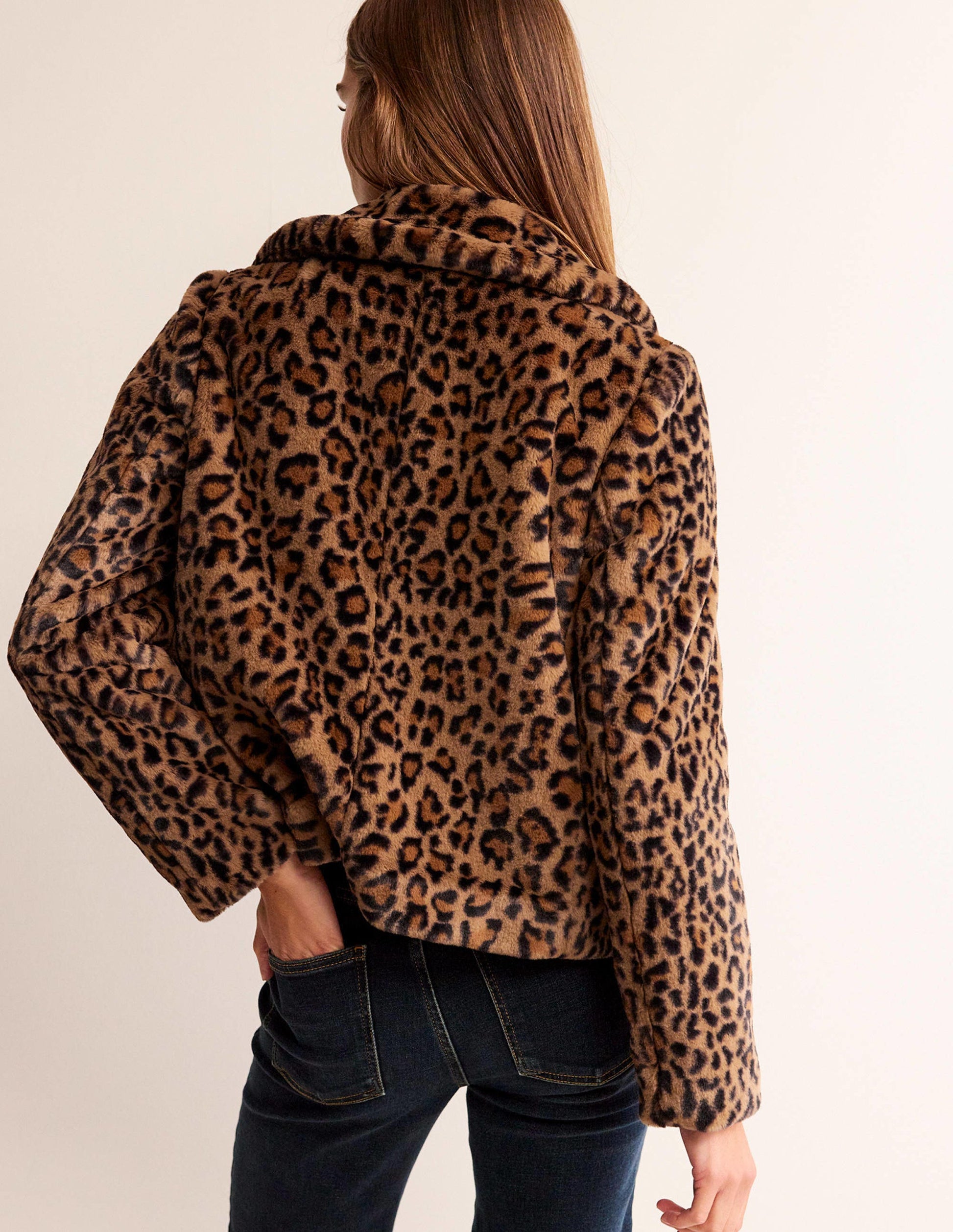 Manteau York en fourrure synthétique-Léopard-3