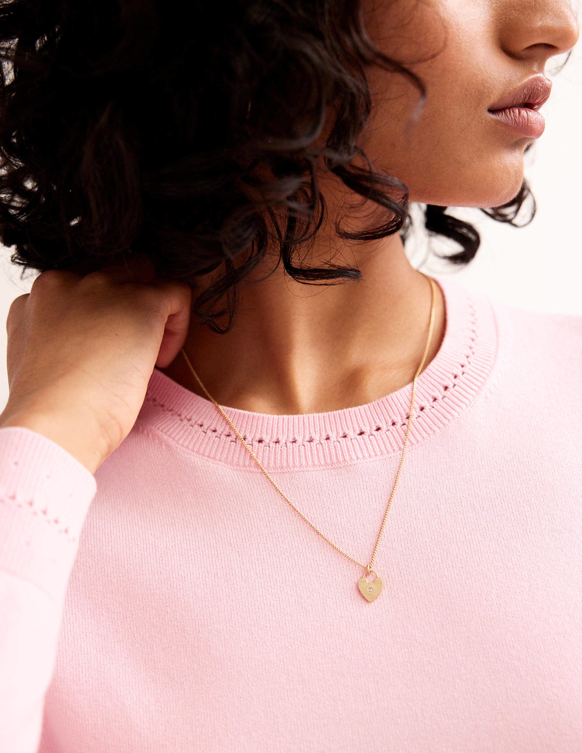Collier à breloque-Cœur - Image 1