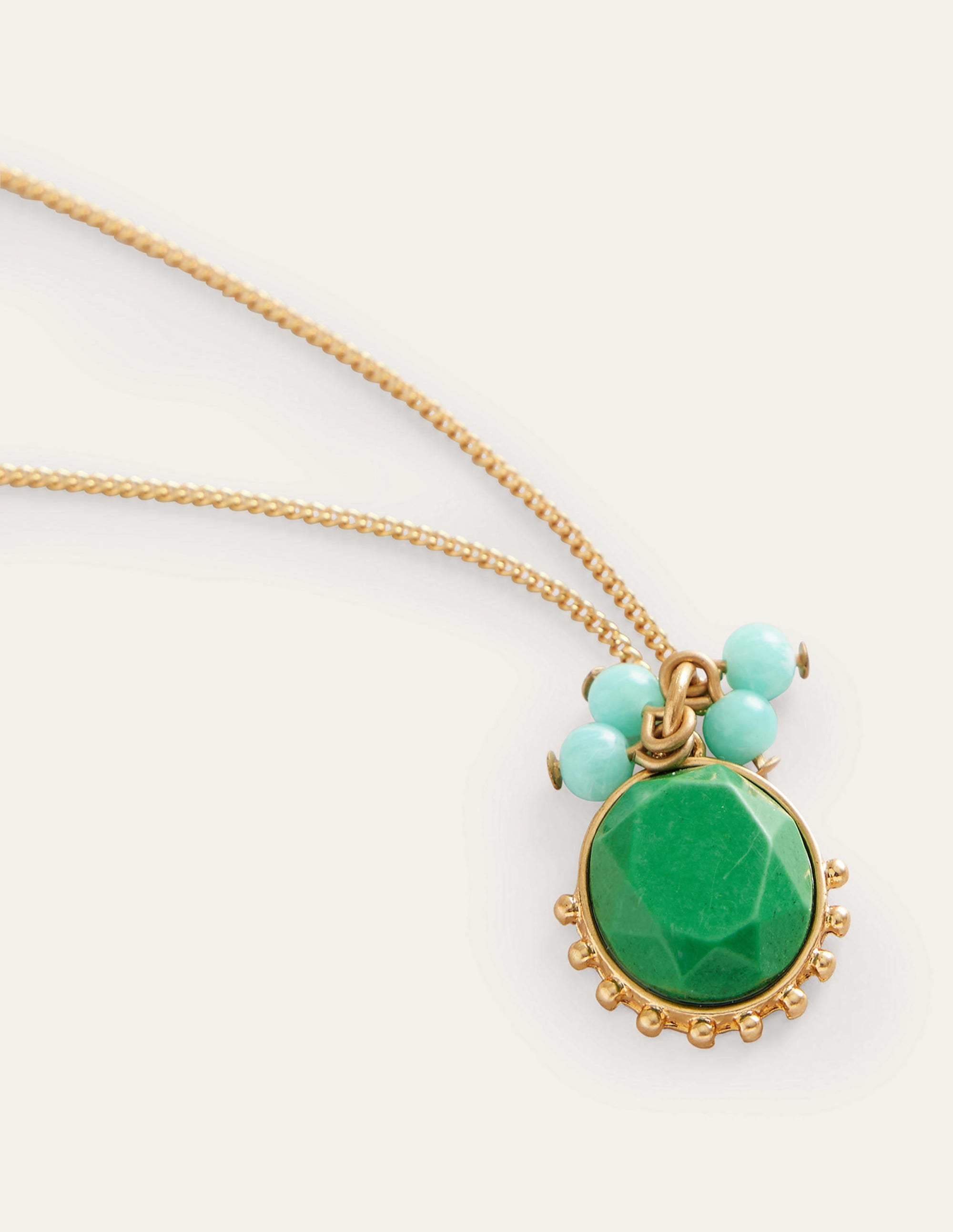Collier à pendentif-Vert - Image 3