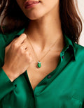 Collier à pendentif-Vert