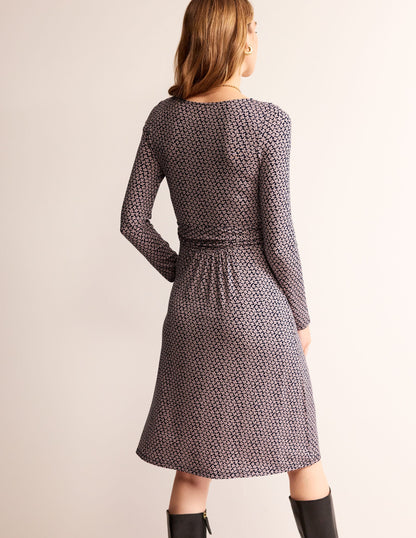 Abigail Jerseykleid-Milchshake, Gänseblümchenknospe-3