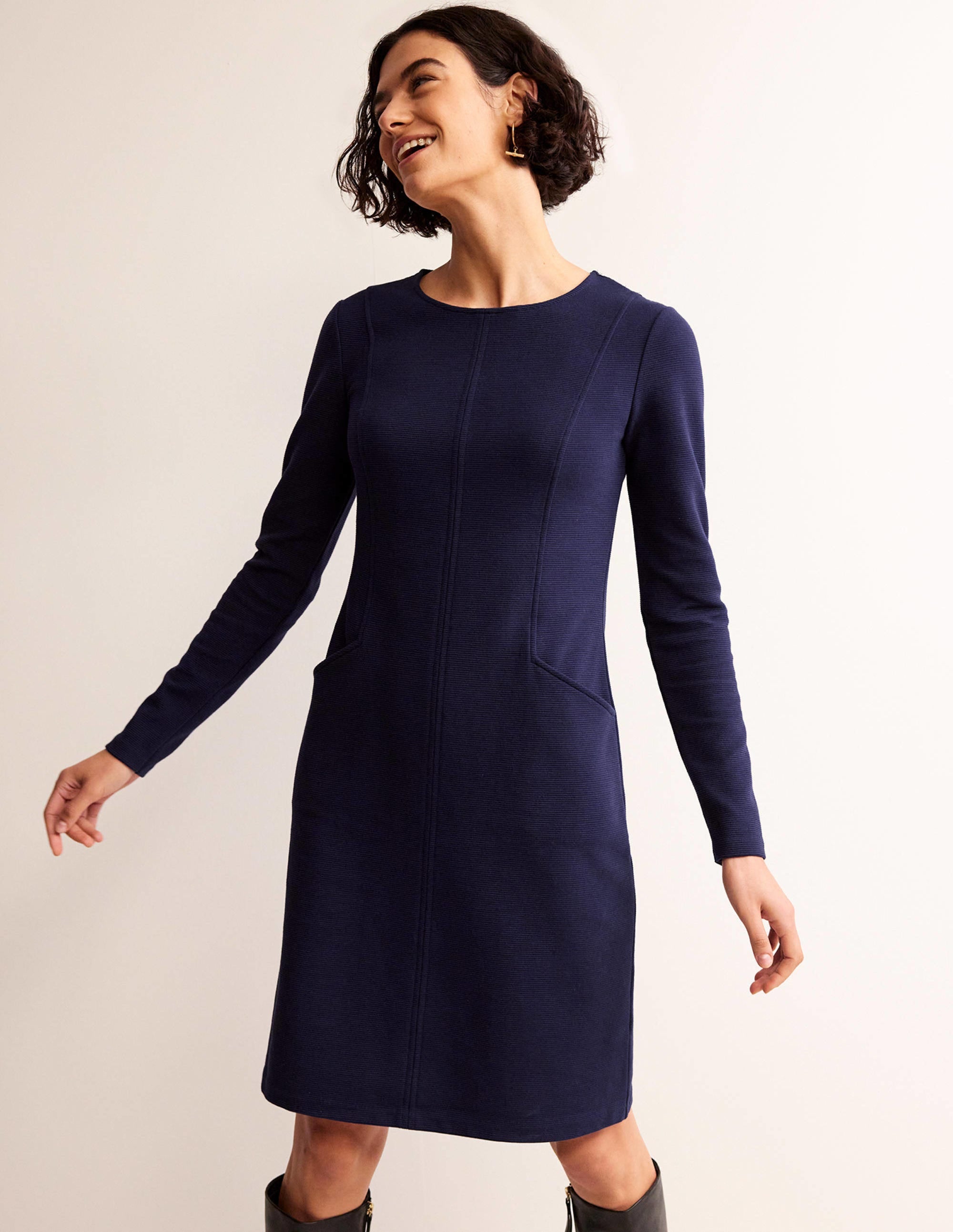 Ellen Ottoman-Kleid-Abendblau - Image 1