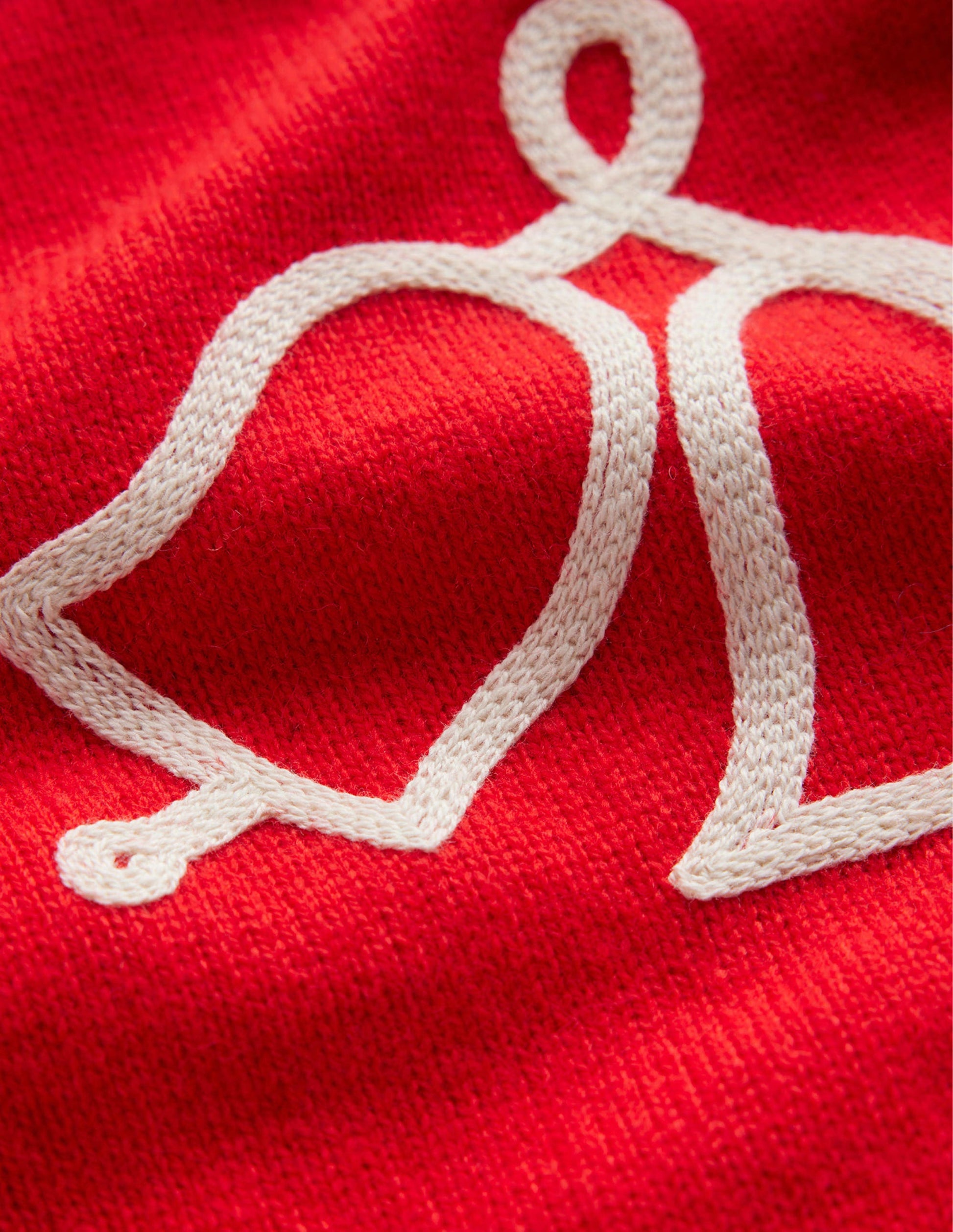 Festlicher Pullover mit Stickerei-Leuchtendes Rot, Ding Dong-6