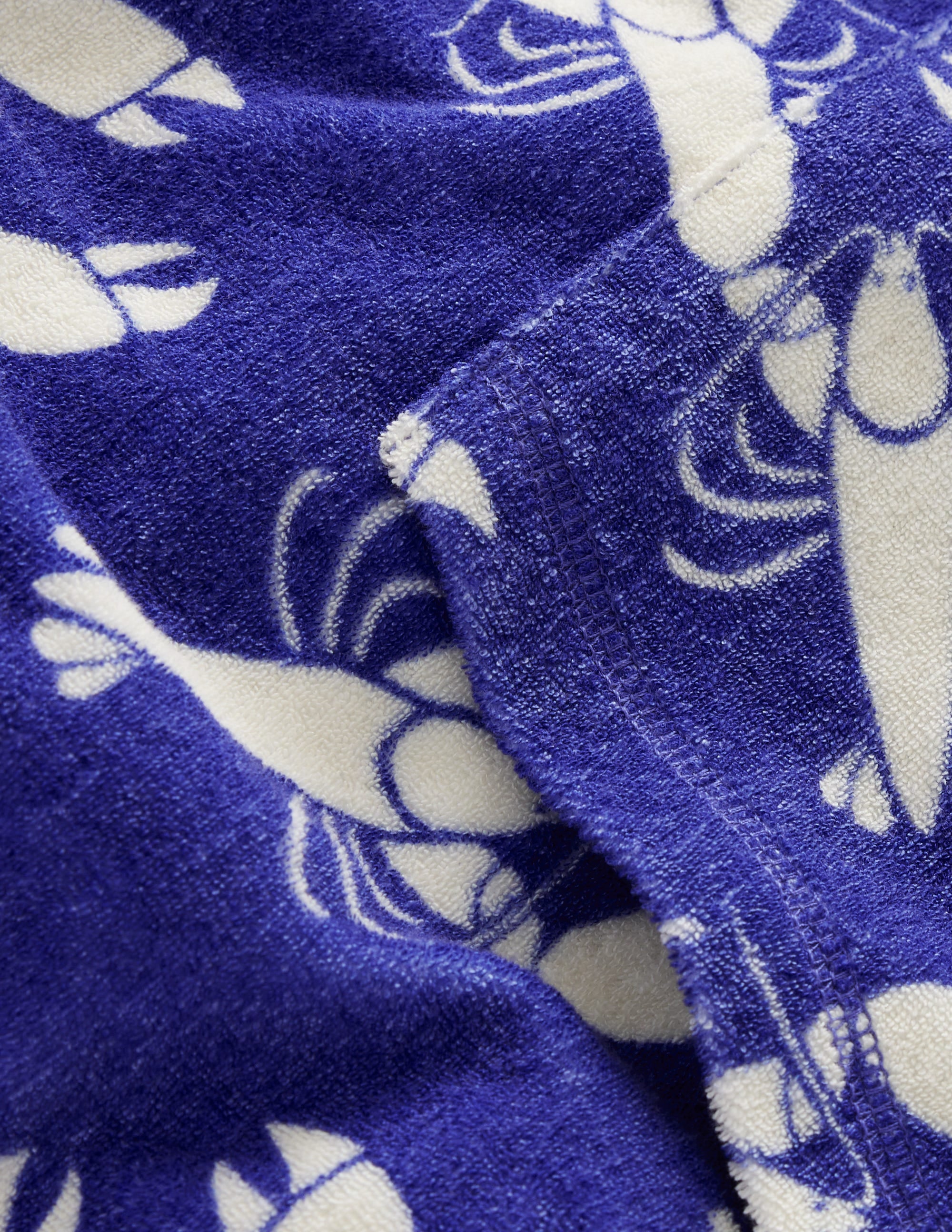 Poncho en éponge-Homard bleu marine - Image 3