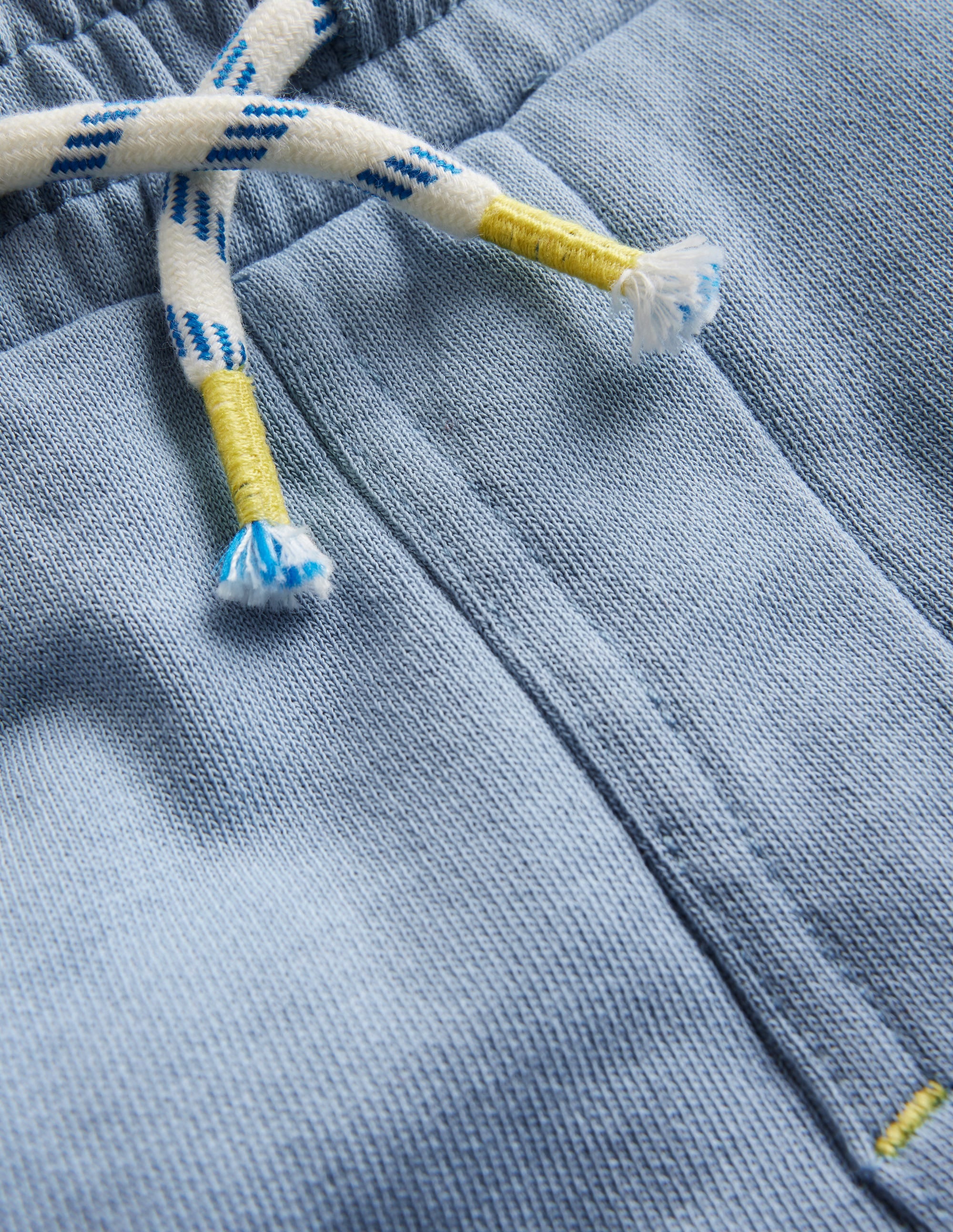 Short cargo en jersey-Bleu galet - Image 3
