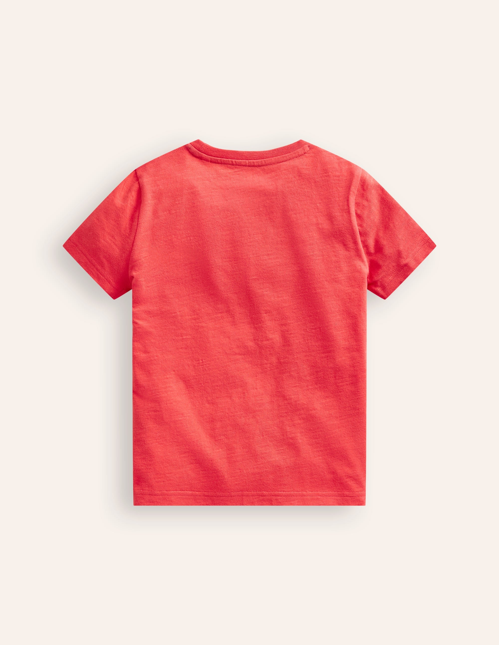 T-Shirt mit Superstitch an Brusttasche-Marmeladenrot Frösche - Image 2
