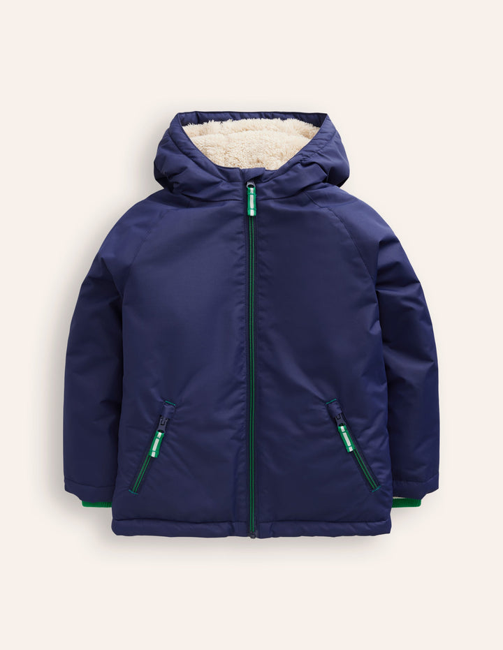 Anorak mit Sherpa-Futter-Anemone
