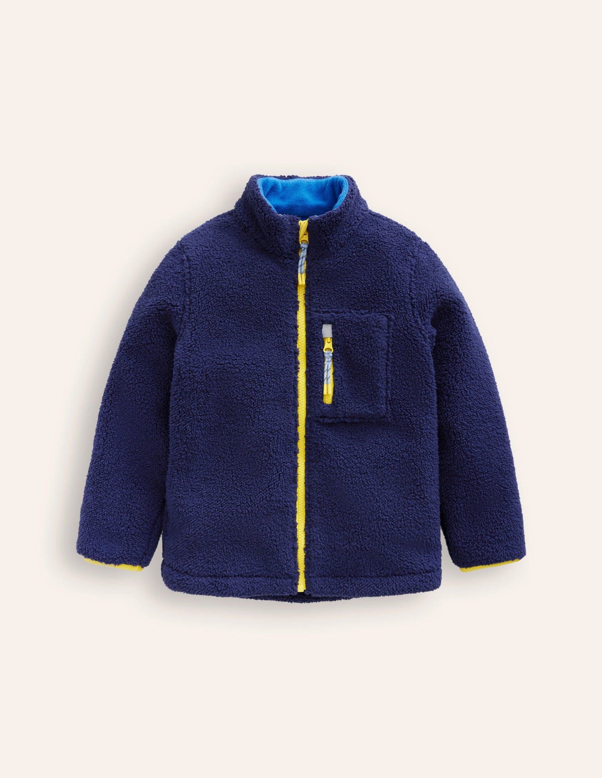 Cosy Windproof Fleece-College Navy Boden EU - Main Image