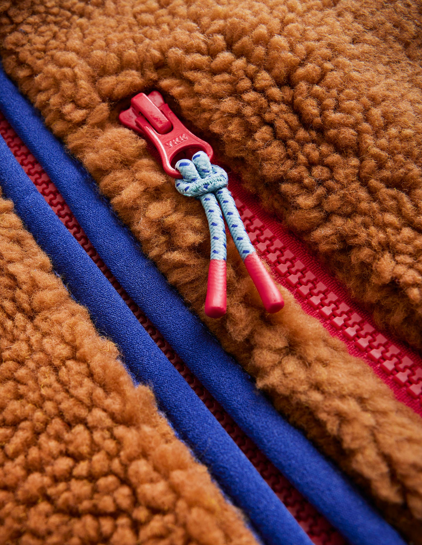 2-in-1  Borg Jacket-Butterscotch Brown Borg - Image 3