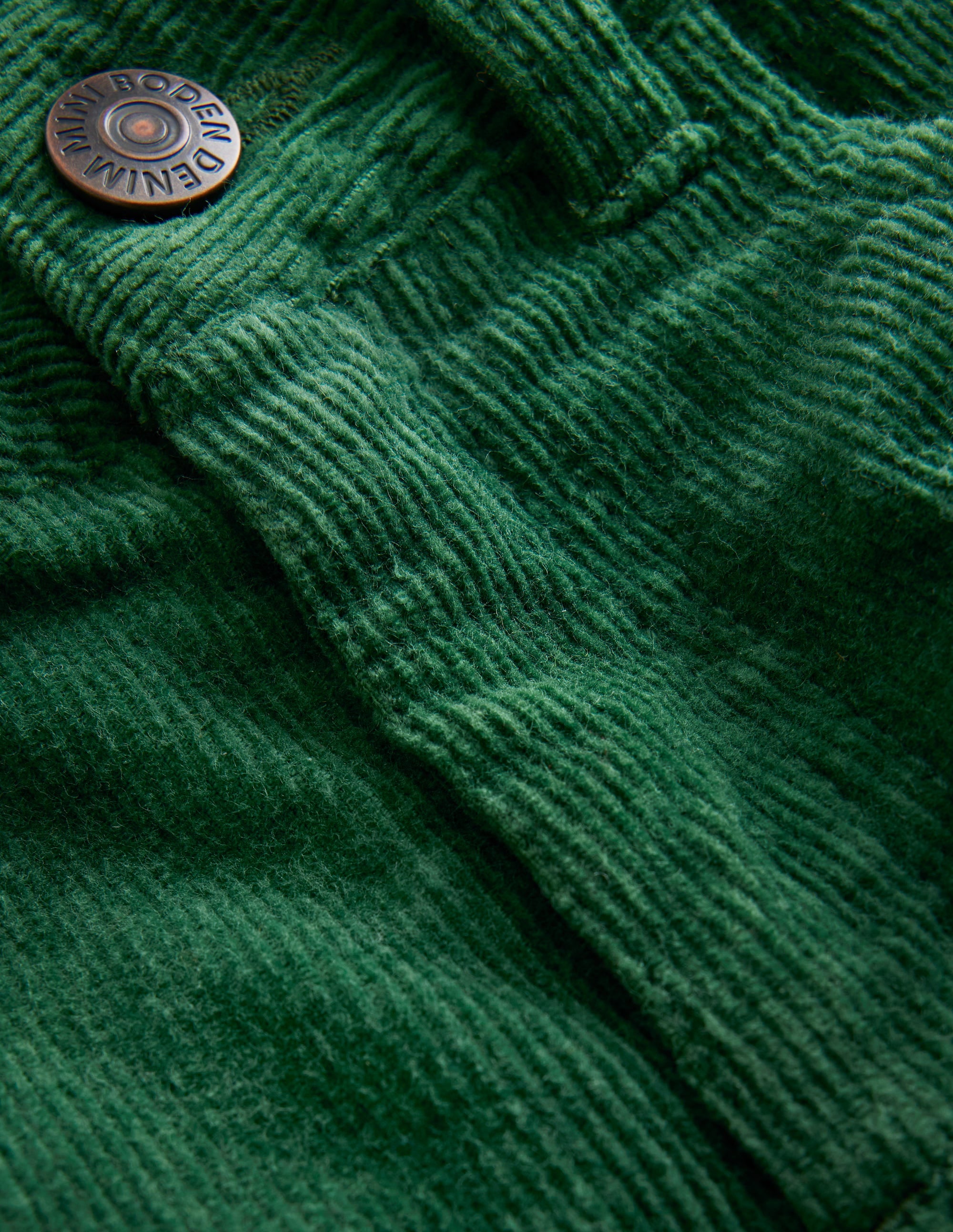 Pantalon intemporel en velours côtelé-Vert lierre - Image 3