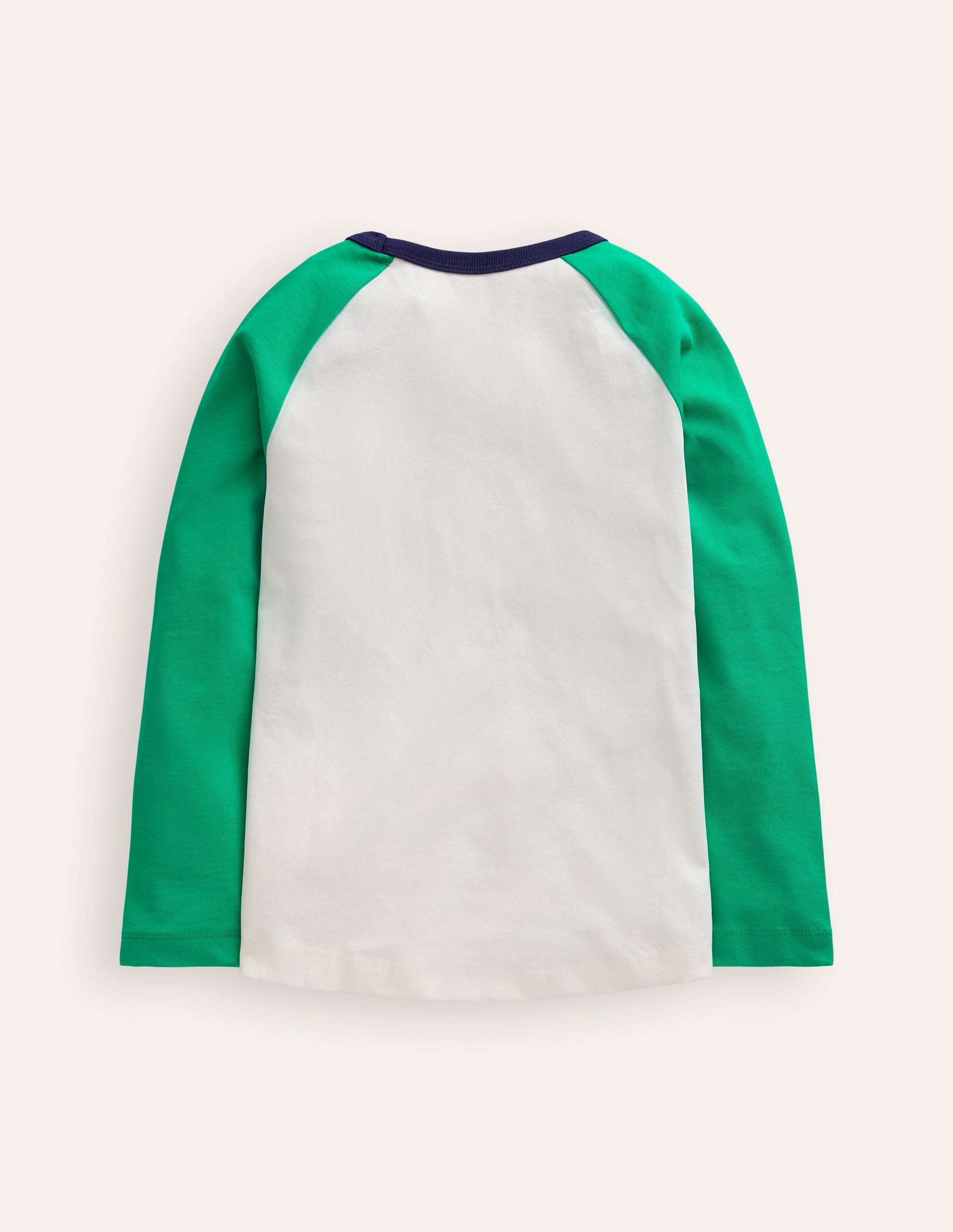 T-Shirt mit Logodruck und Raglanärmeln-Topasgrün Hubschrauber-2