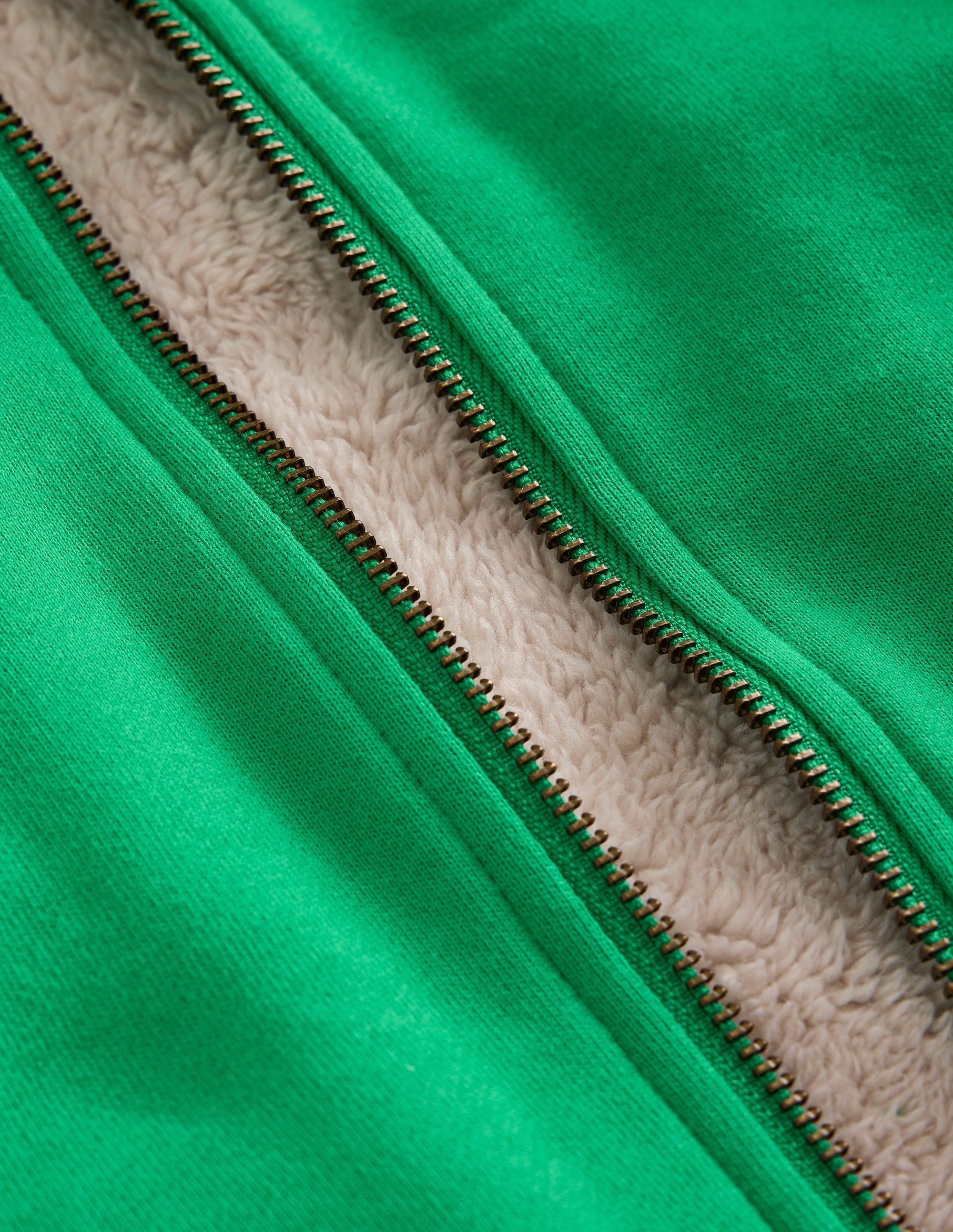 Origineller Kapuzenpulli mit Zottelfutter-Kleeblatt Grün Drache - Image 3