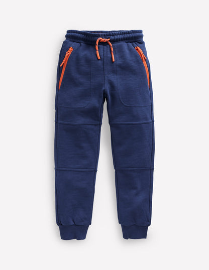 Jogginghose mit verstärktem Knie-Schuluniform-Marineblau-4