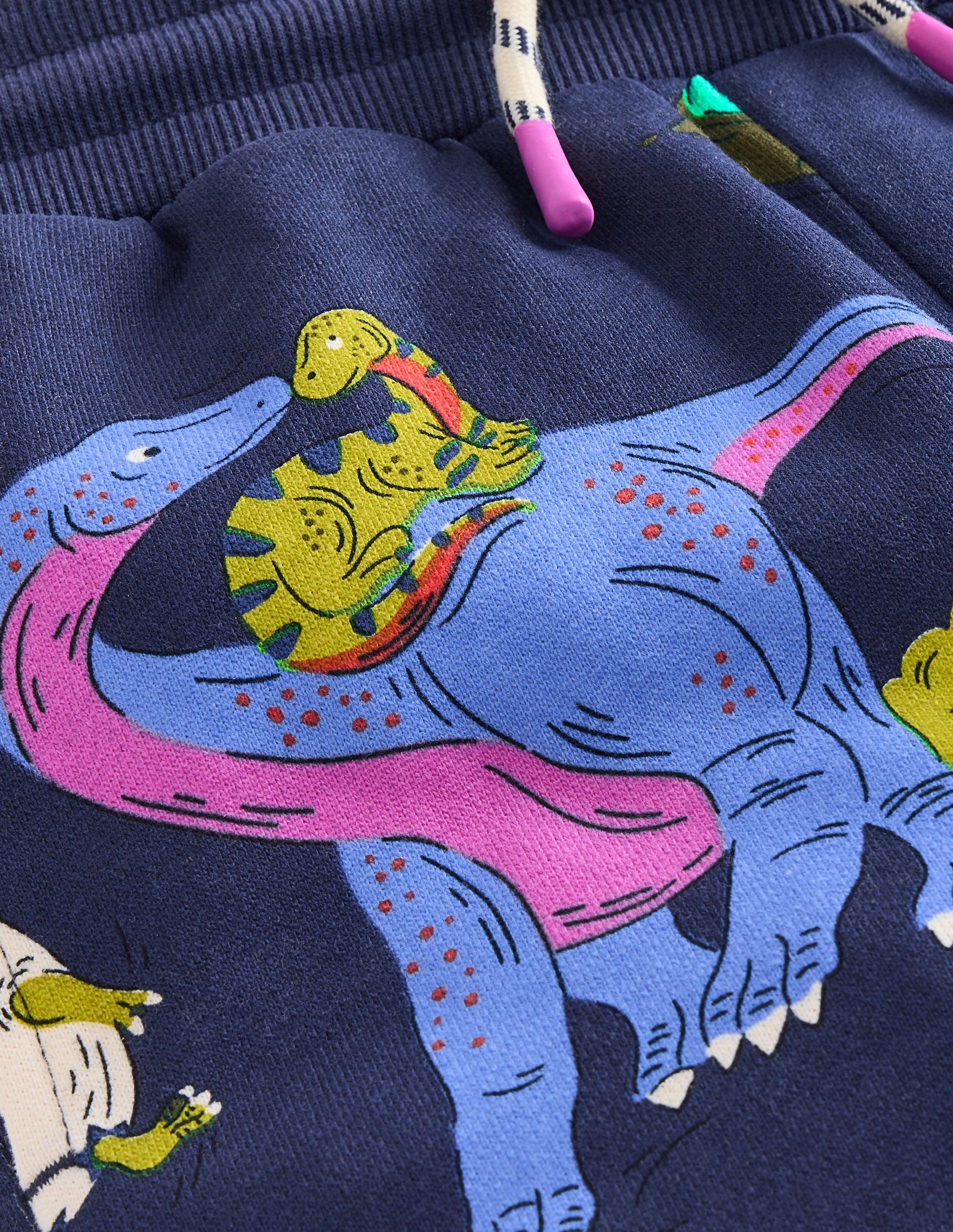 Bas de jogging à imprimé-Famille de dinosaures multi-4