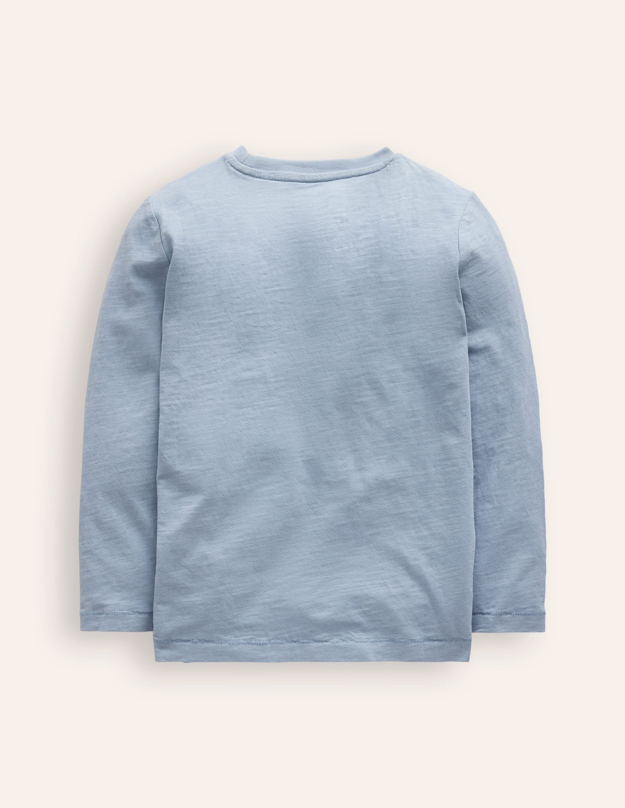 Langärmliges T-Shirt für den Alltag-Dunkelblau - Image 2
