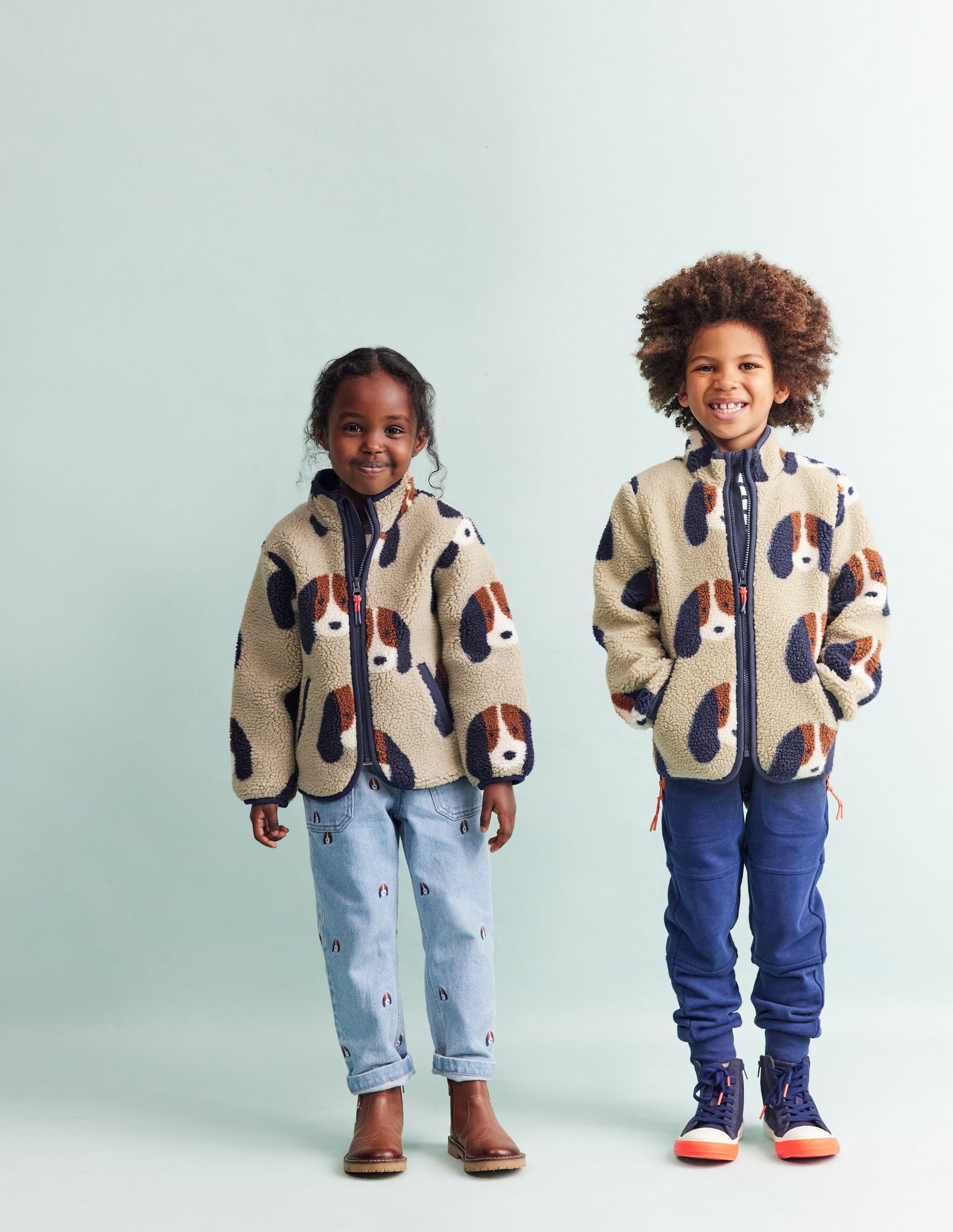 Kuschelige Teddyfell-Jacke-Haferbeige Welpen-2