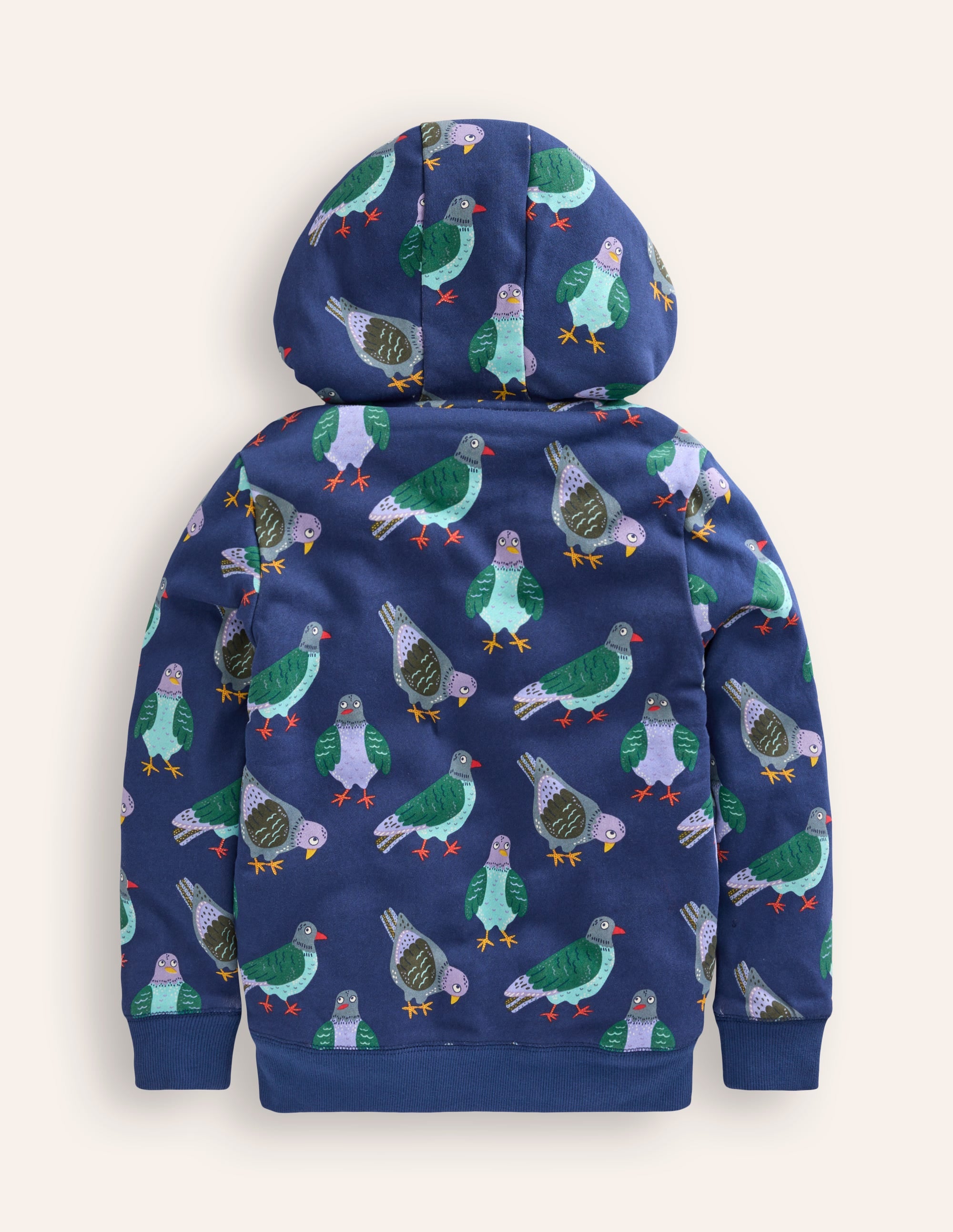 Kapuzenpullover mit Zottelfutter-Steuerbordblau Tauben - Image 4