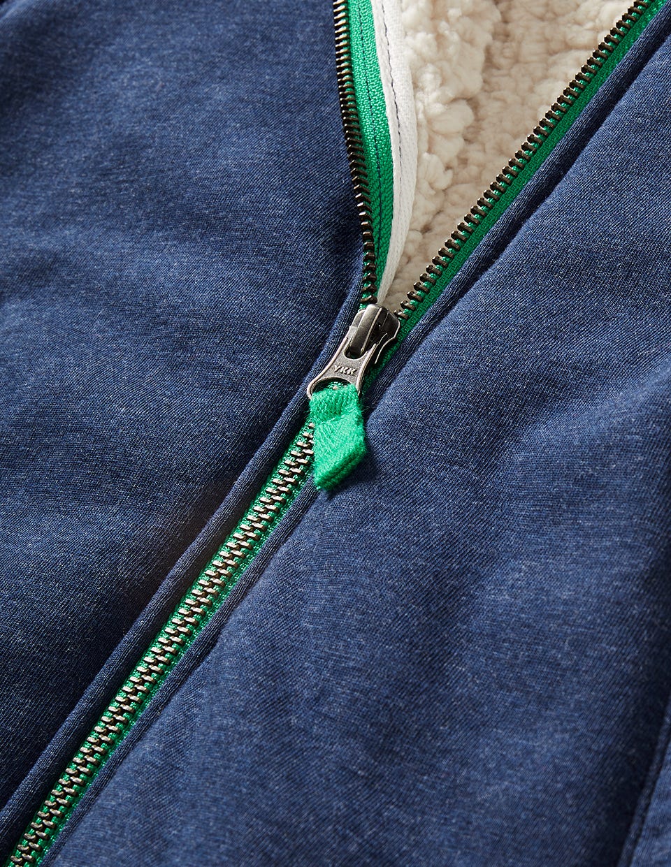 Sweat à capuche à doublure douillette-Bleu marine universitaire chiné - Image 3