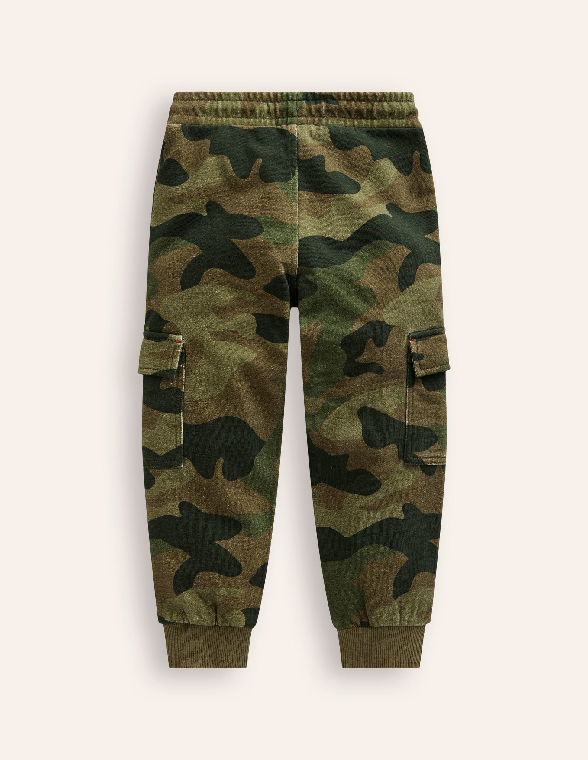 Bas de jogging cargo-Camouflage vert ton sur ton-2