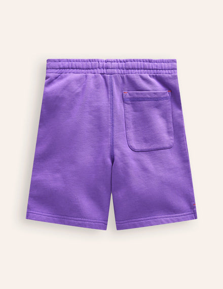 Garment Dye Shorts-Crocus Purple