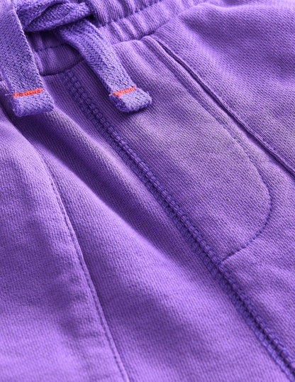 Stückgefärbte Shorts-Krokus-Violett