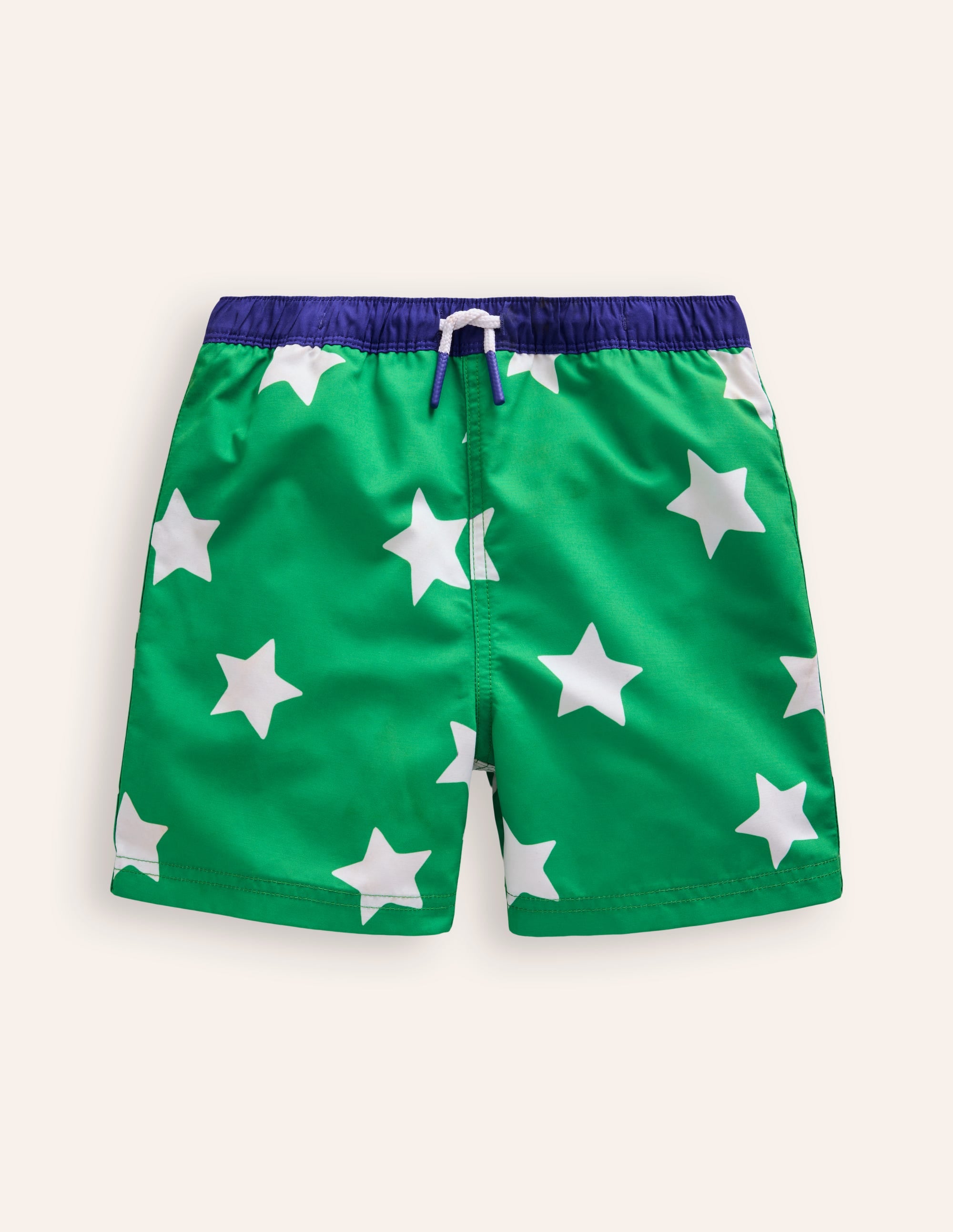 Short de bain-Étoile vert printemps - Image 1