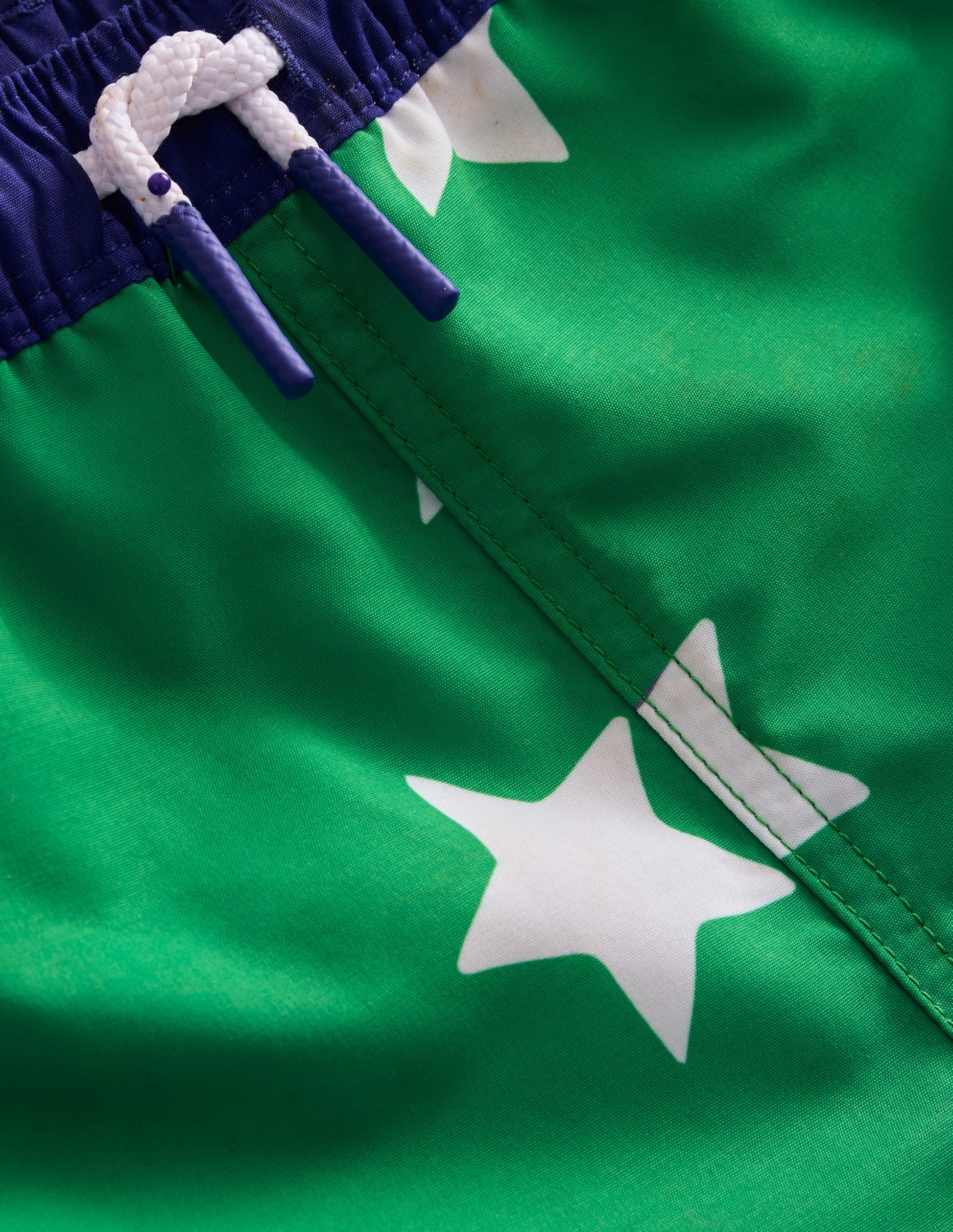 Swim Shorts-Sapling Green Star-4