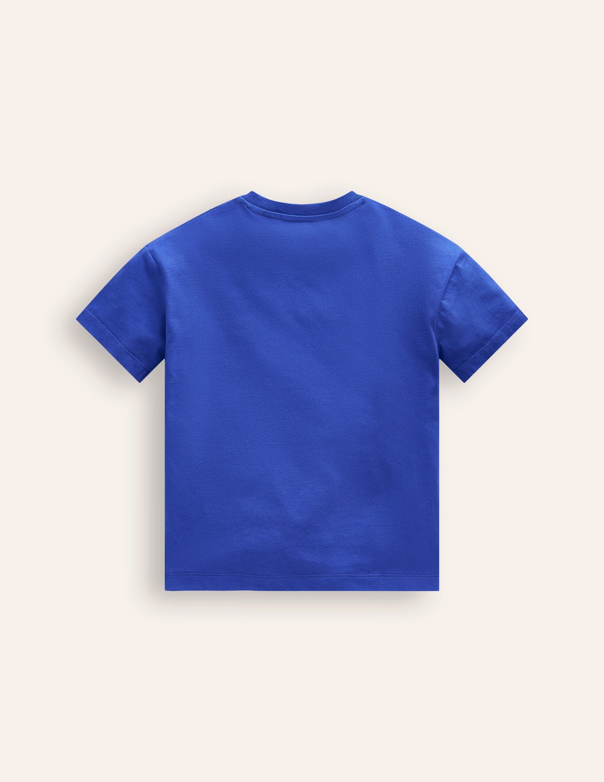 T-shirt à logo rigolo-Bleu brillant-2