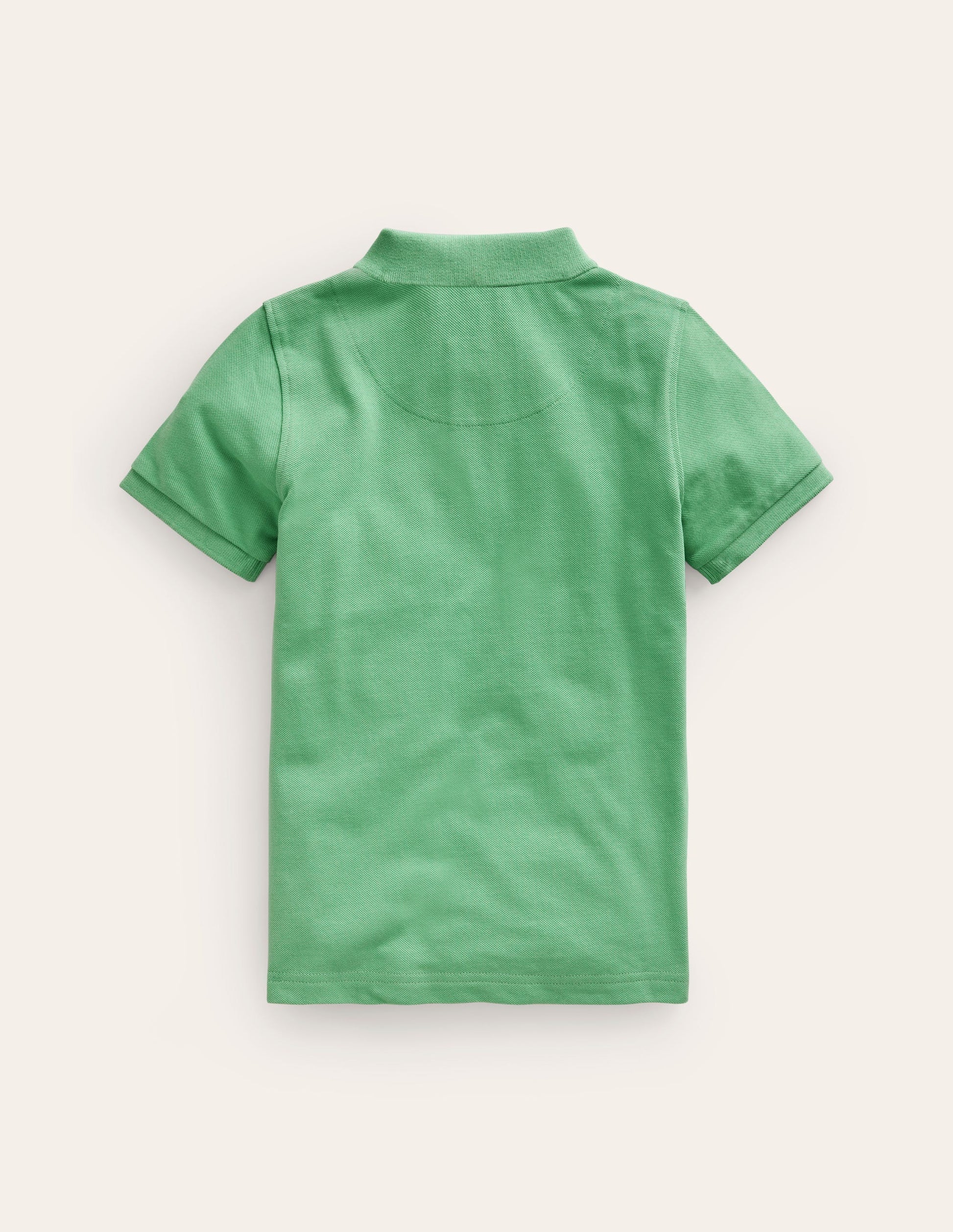 Polo en piqué-Vert épicéa-2