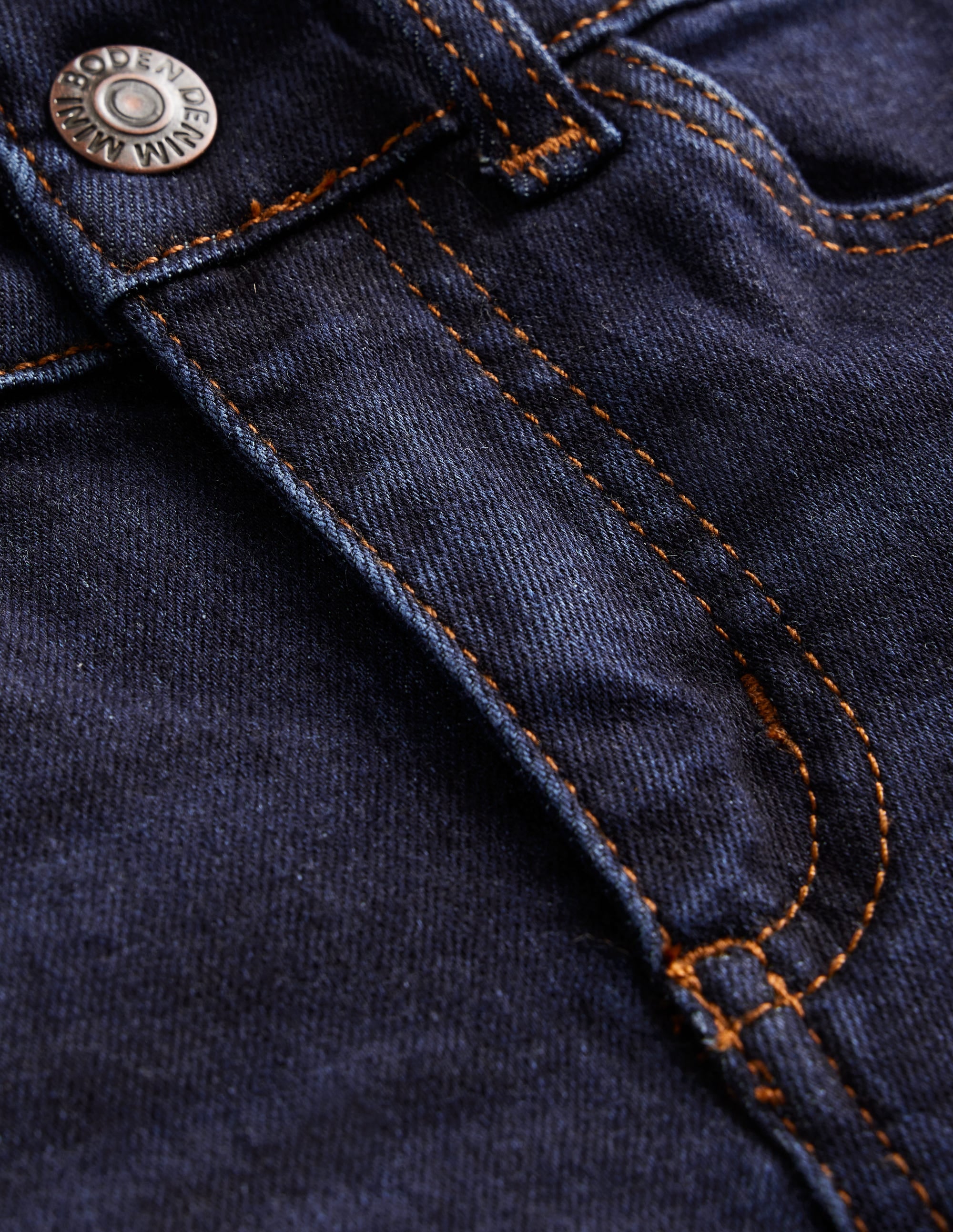 Dark Vintage Denim Slim Leg Jeans-Dunkel Vintage - Image 3