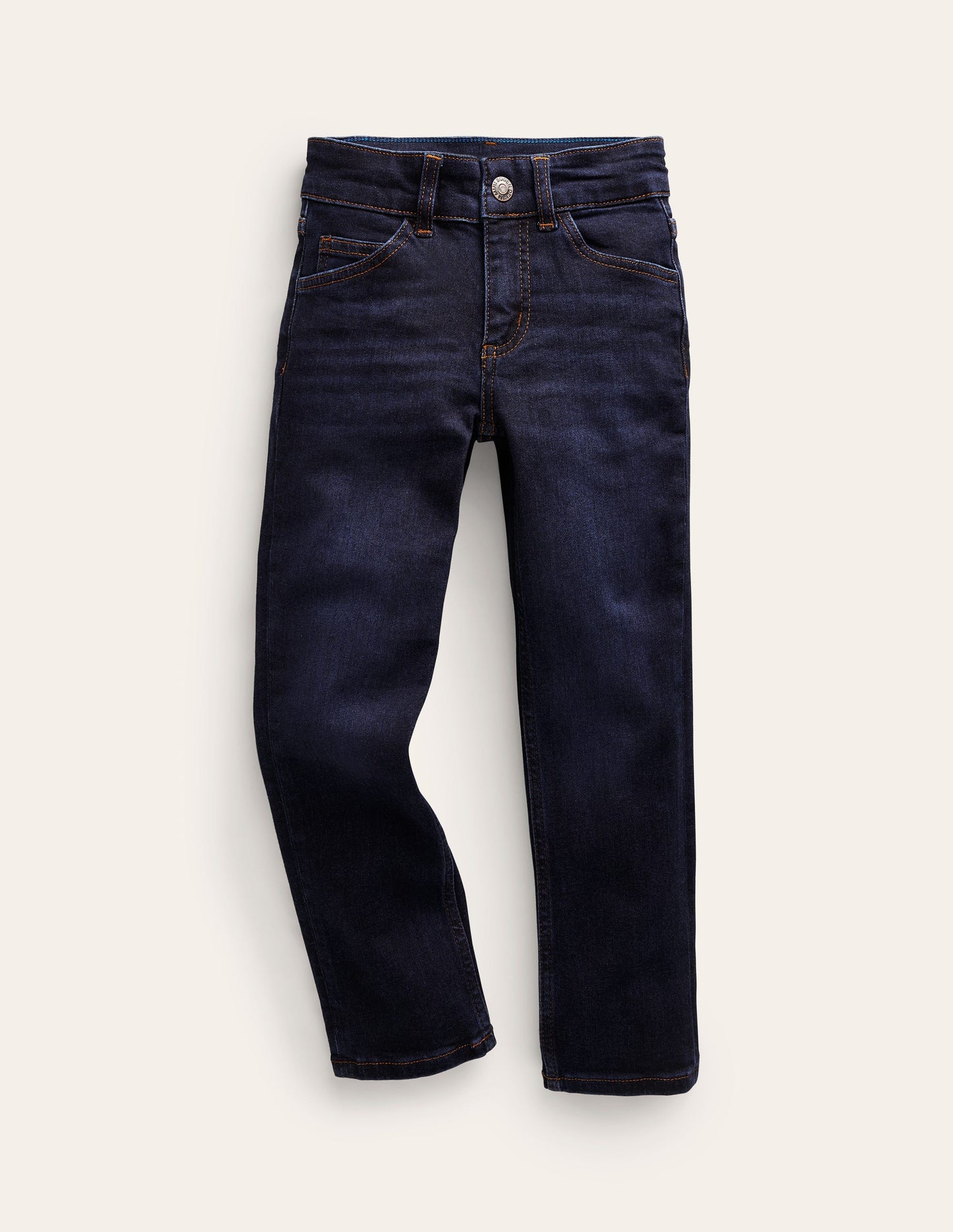 Dark Vintage Denim Slim Leg Jeans-Dark Vintage