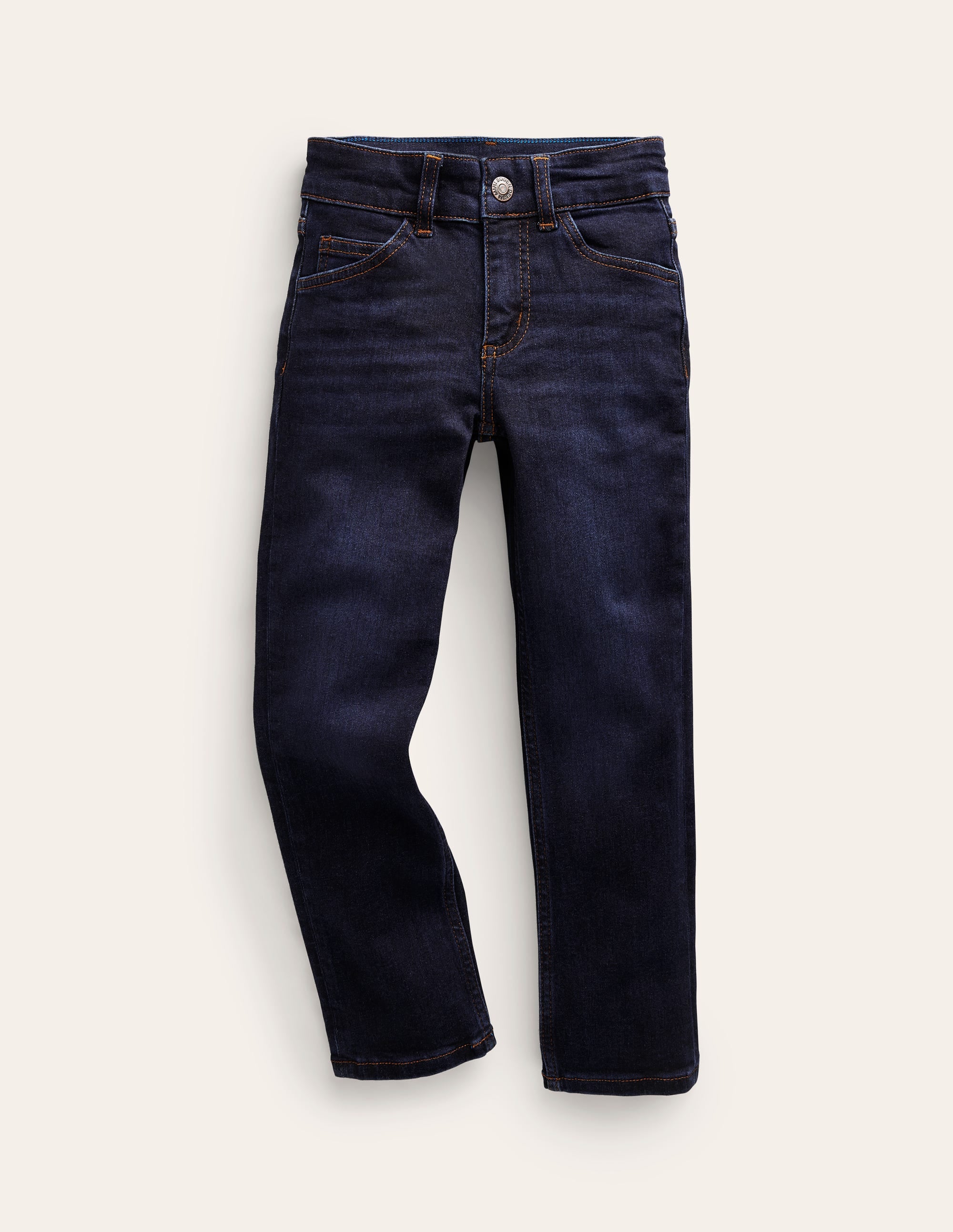Dark Vintage Denim Slim Leg Jeans-Dunkel Vintage - Image 1