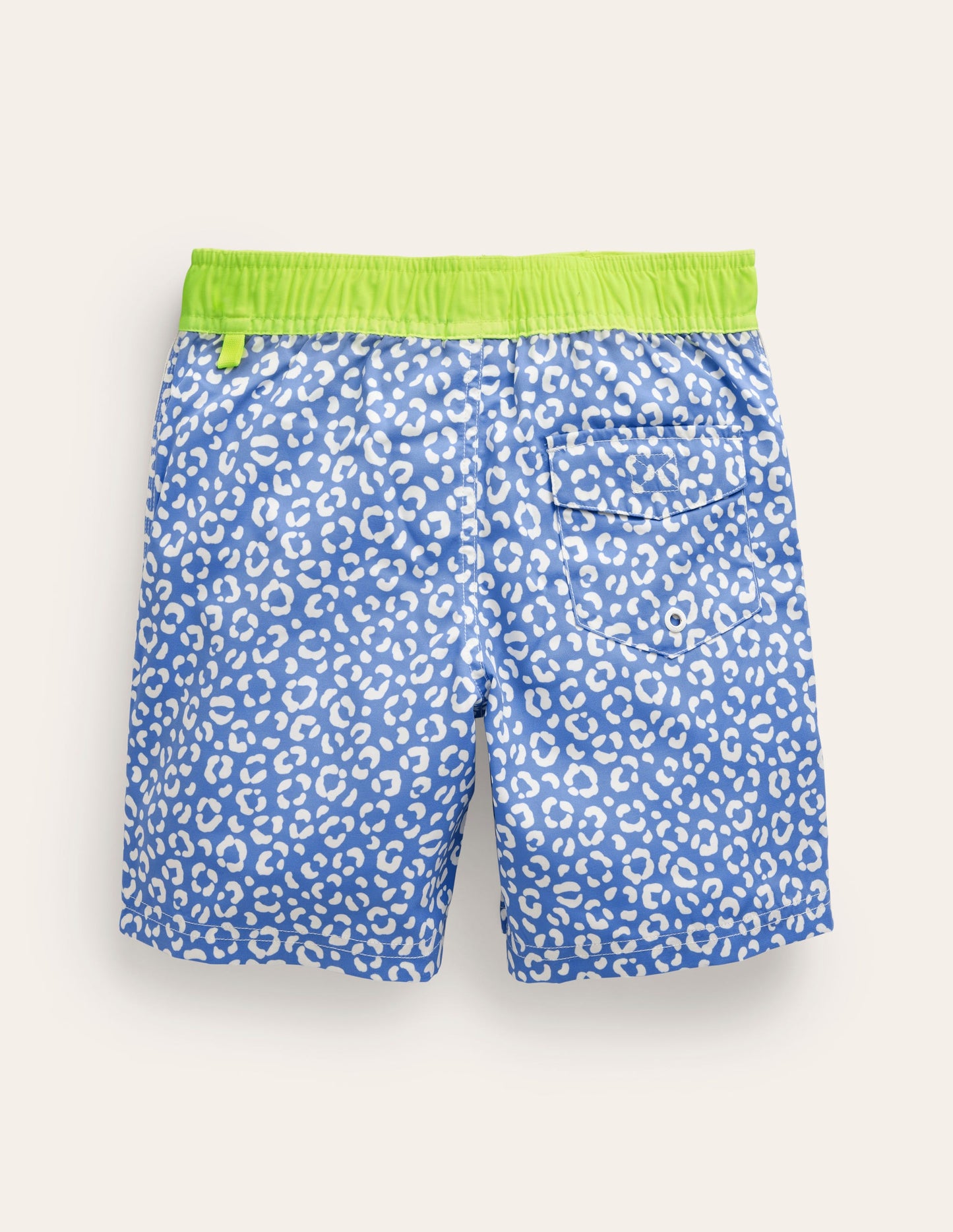 Board Shorts-Blau Leopard