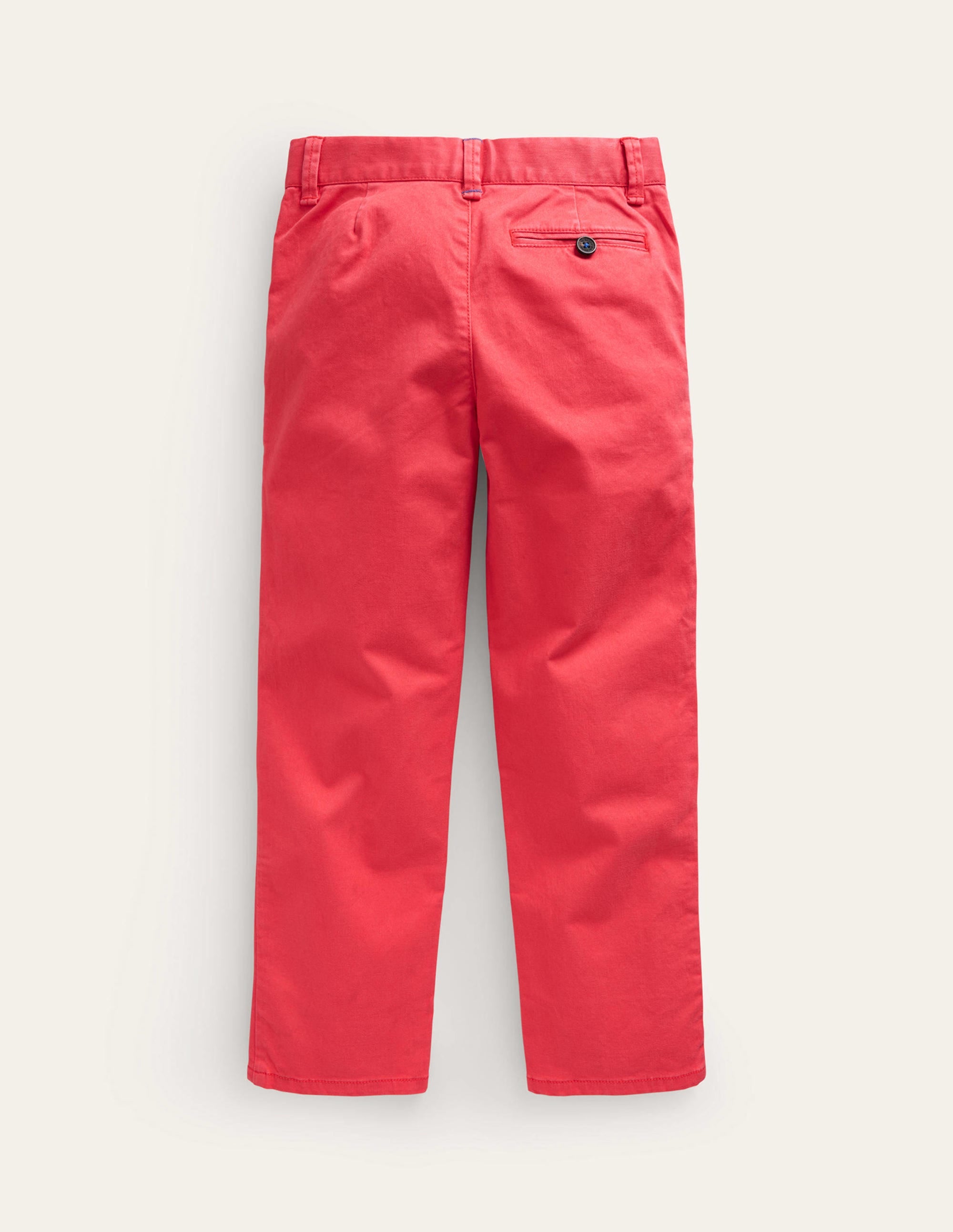 Pantalon chino classique-Rouge confiture - Image 2