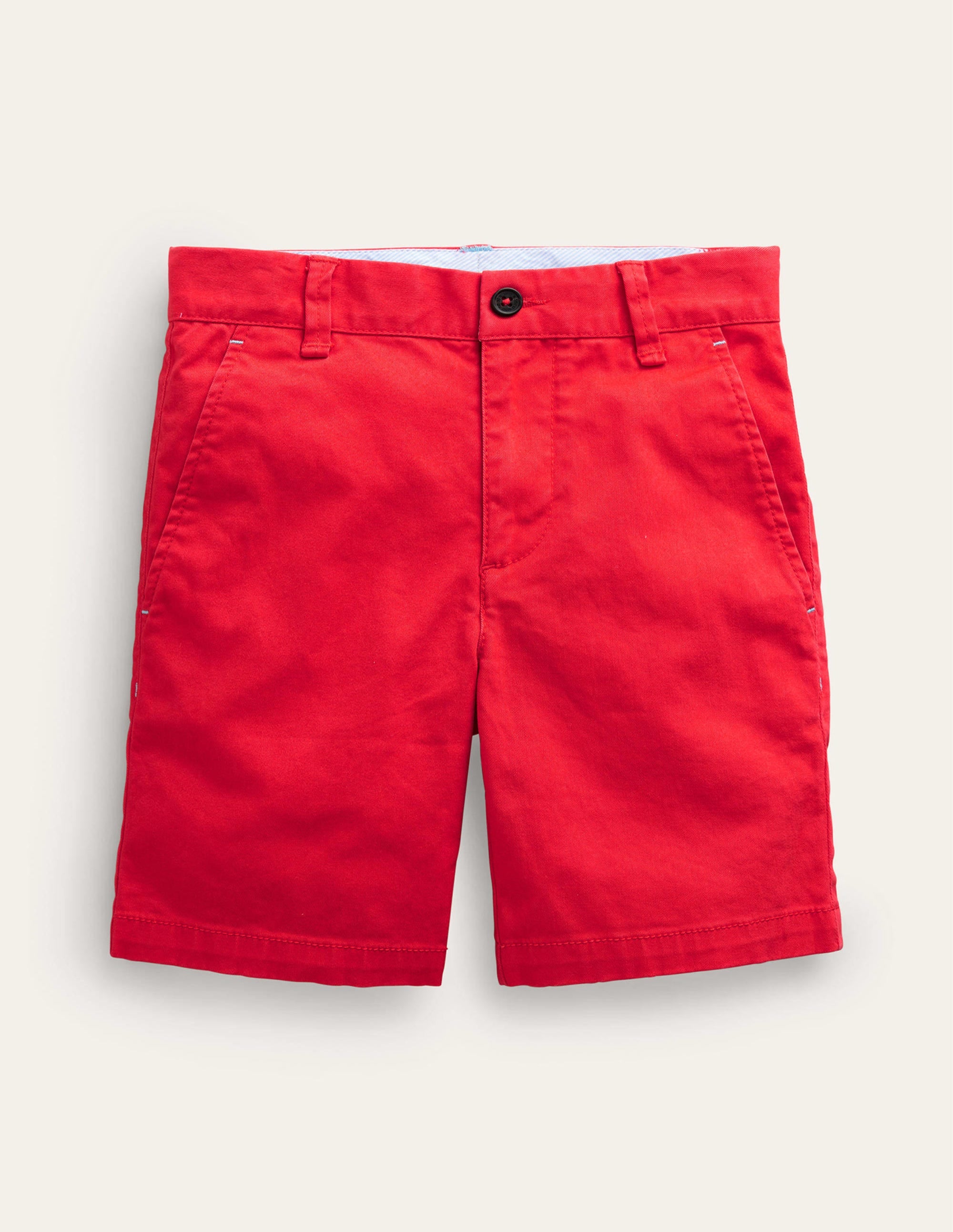 Short chino classique-Rouge confiture - Image 1