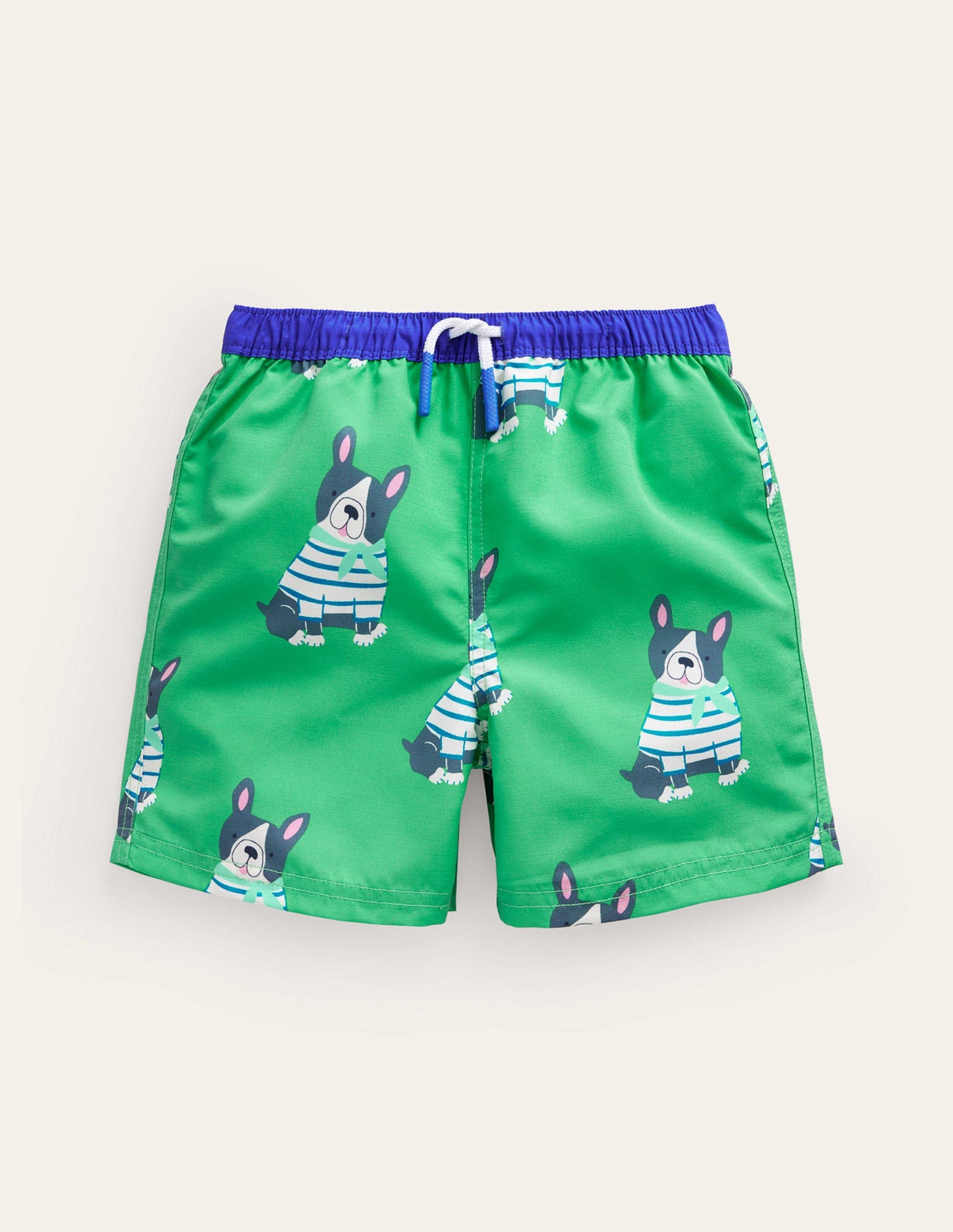 Badeshorts-Erbsengrün Hunde