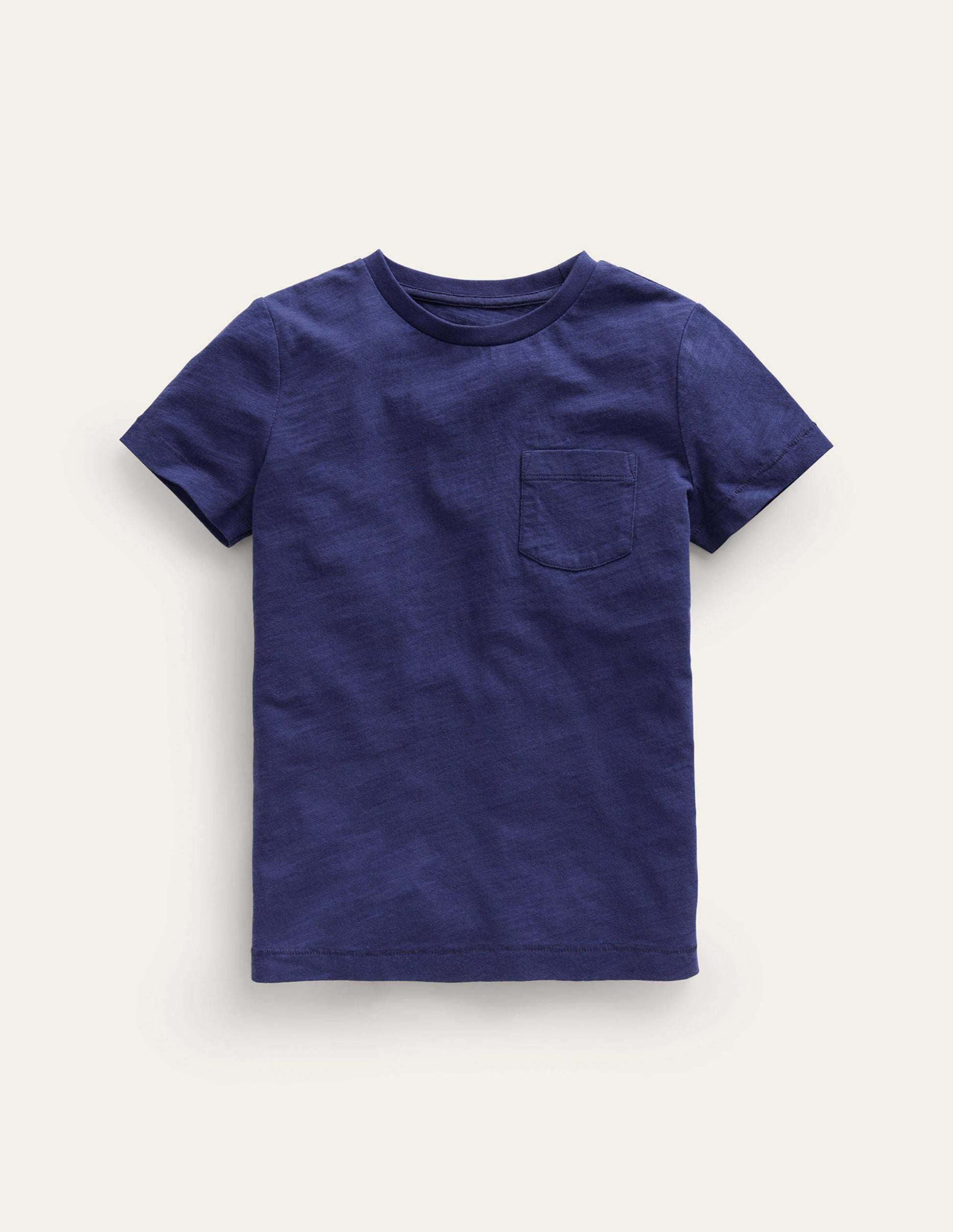 Vorgewaschenes Flammgarn-T-Shirt-Anemone-1