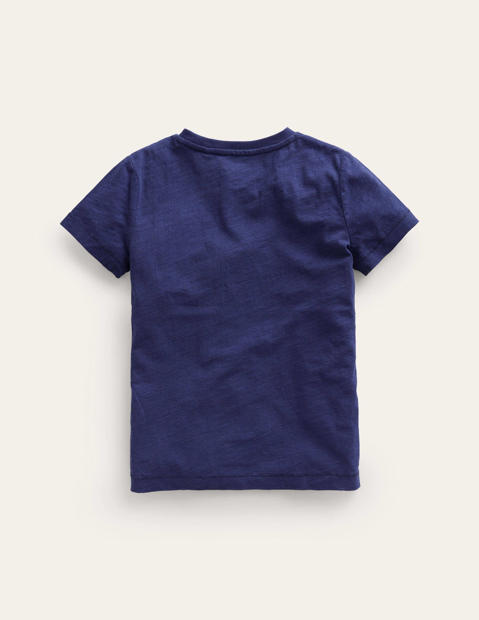 Vorgewaschenes Flammgarn-T-Shirt-Anemone-2