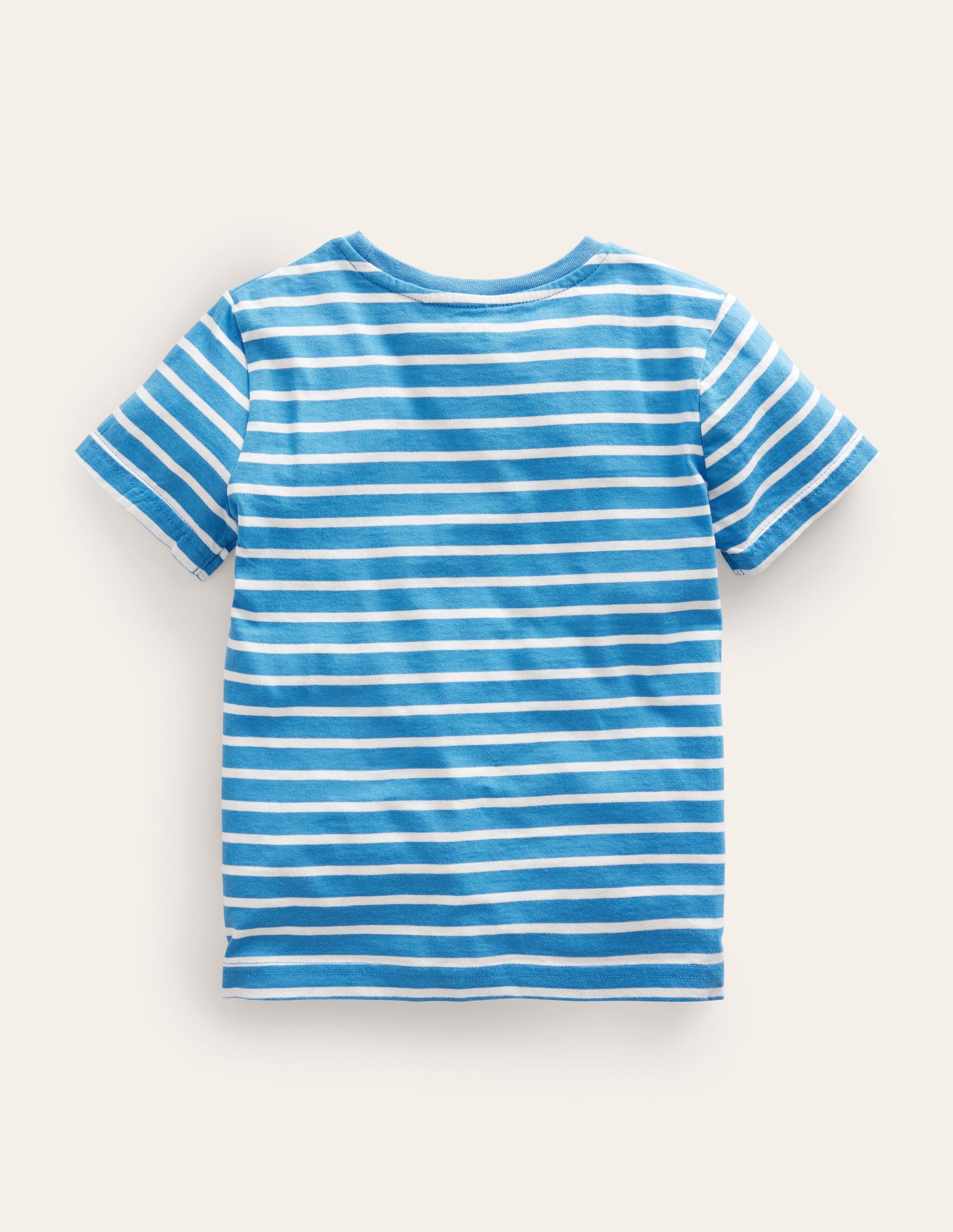 Lift-the-flap Truck T-Shirt-Elizabethan Blue/Ivory Truck-2