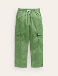 Cargohose mit geradem Bein-Safarigrün