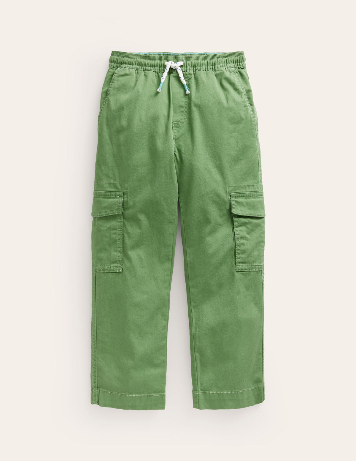 Cargohose mit geradem Bein-Safarigrün-1