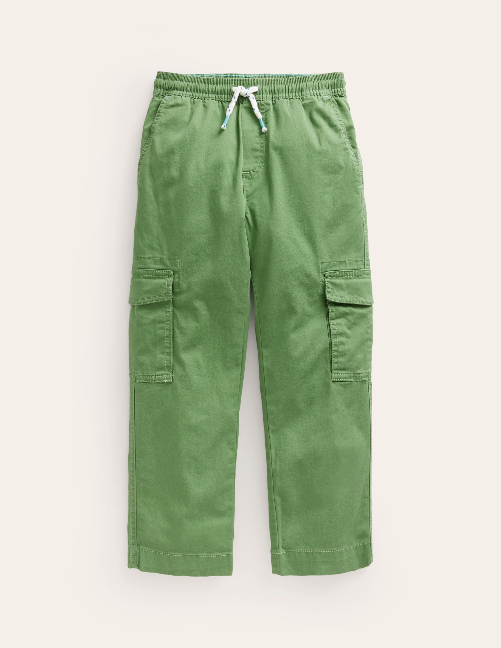 Cargohose mit geradem Bein-Safarigrün - Image 1