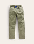 Pantalon slim à enfiler-Vert poterie