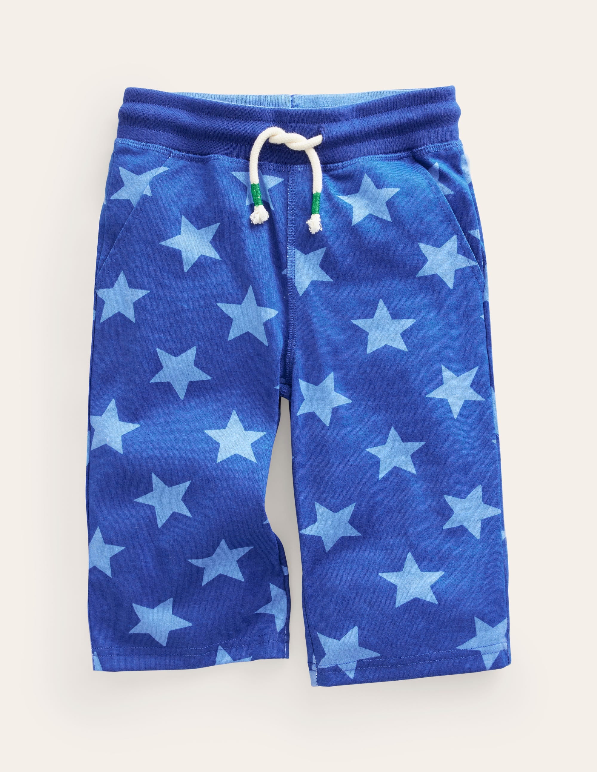 Baggyshorts aus Jersey-Saphirblau Stern - Image 1