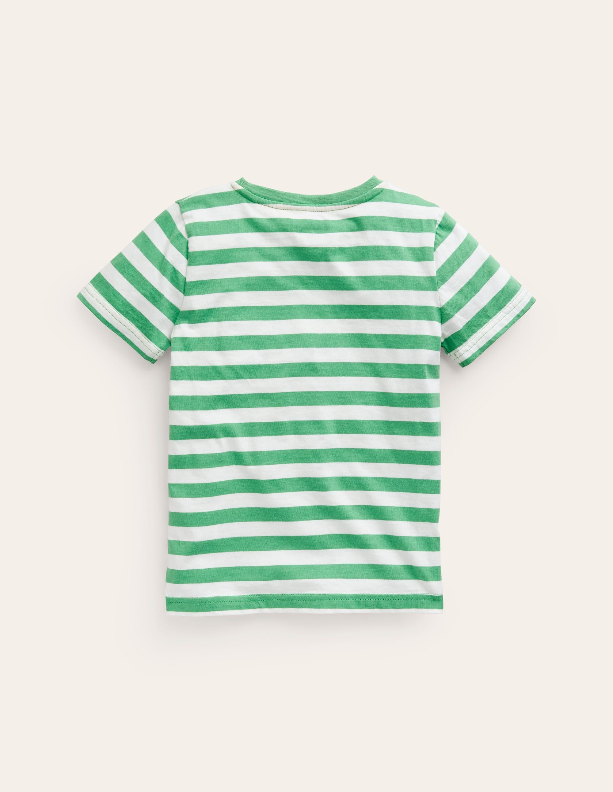 Easter Appliqué T-shirt-Aloe Green/Ivory - Image 2