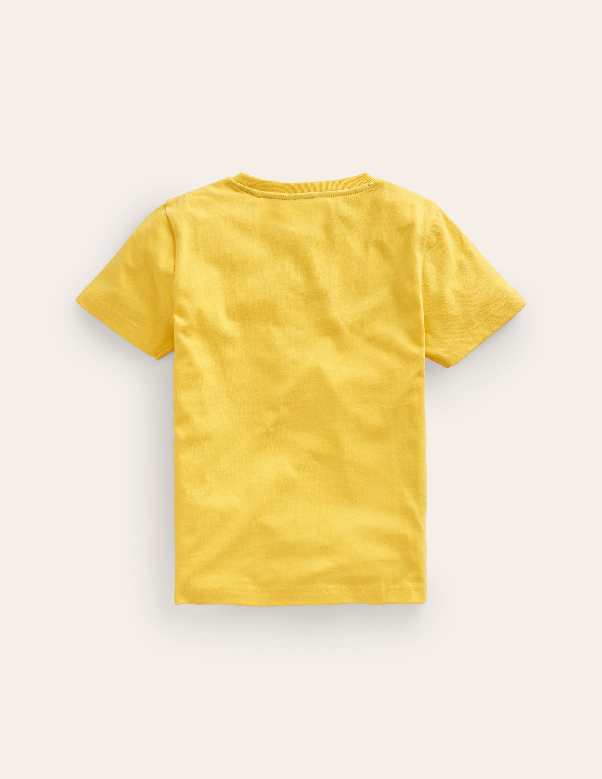 T-shirt animal à super surpiqûres-Requin jaune groseille à maquereau - Image 2